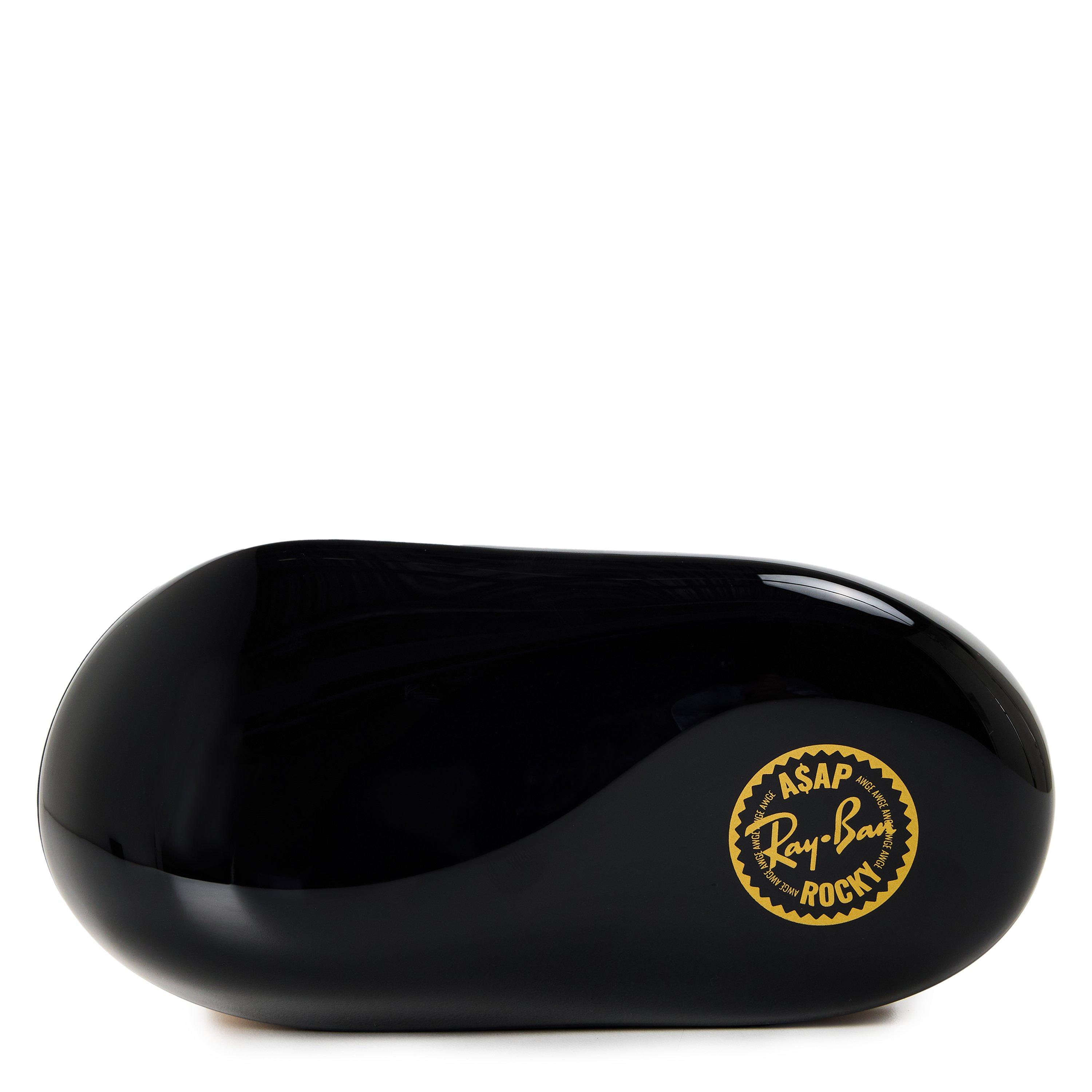 Black/Dark Grey - Ray-Ban - Pilot Puffer Aviator Sunglasses - 4