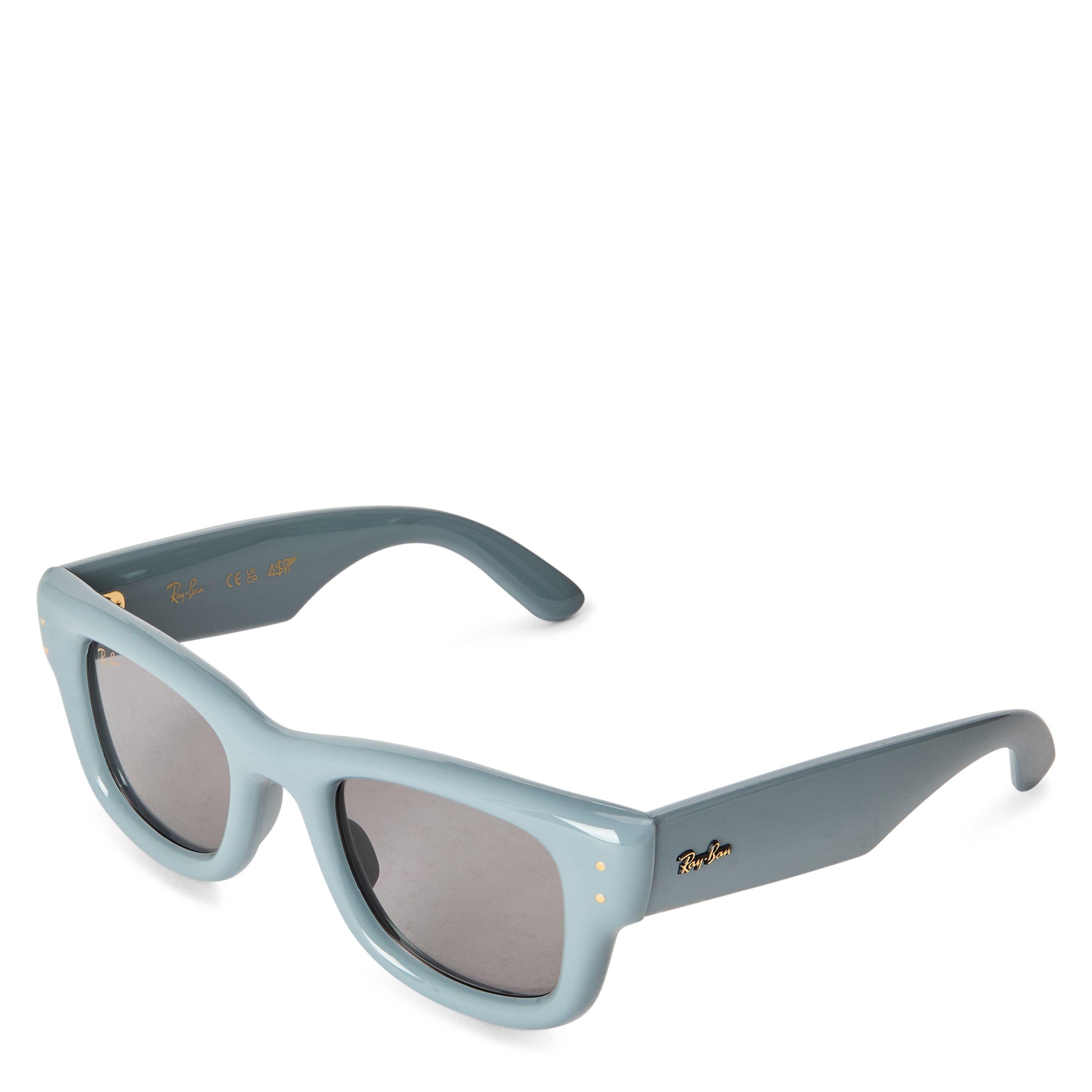 Ray-Ban Wayfarer Puffer Sunglasses - Solid Grey/Grey