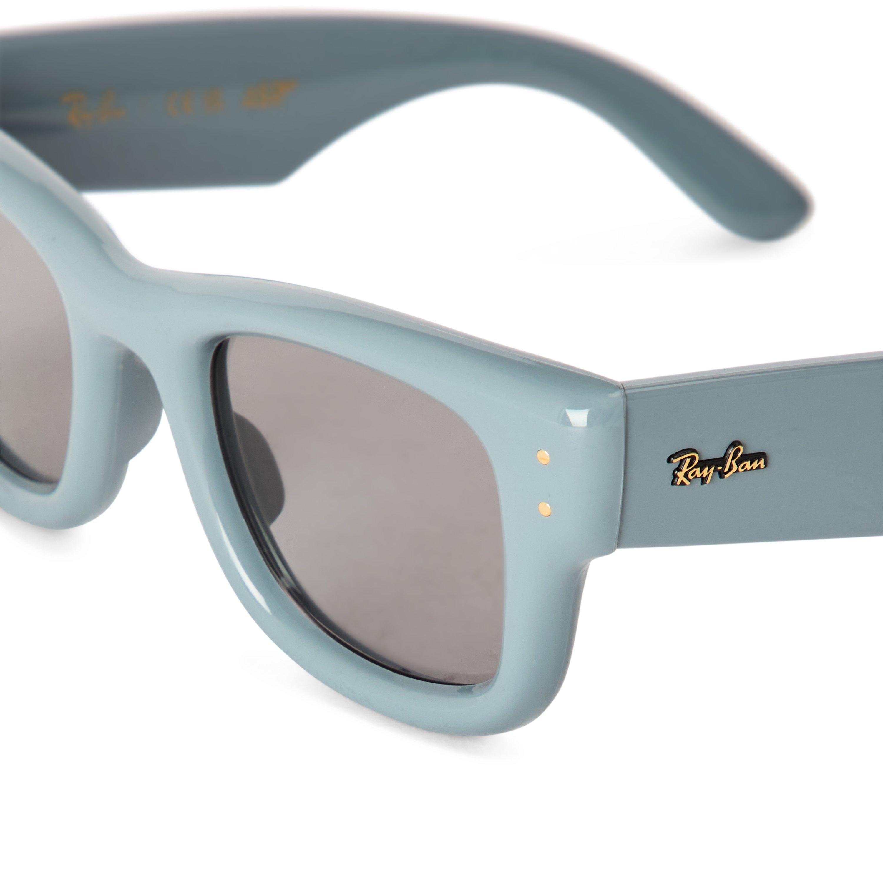 Solid Grey/Grey - Ray-Ban - Wayfarer Puffer Sunglasses - 3