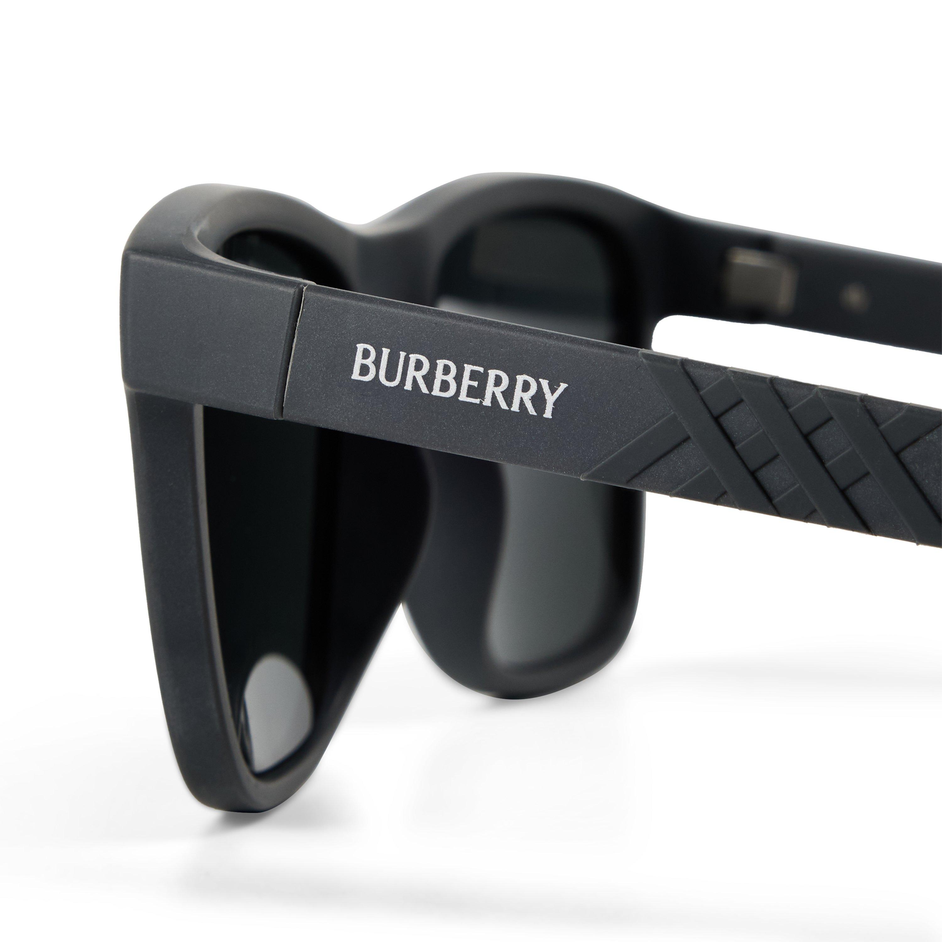 Grey/Dark Grey - Burberry - Men's 0BE4482U Wayfarer Sunglasses - 3