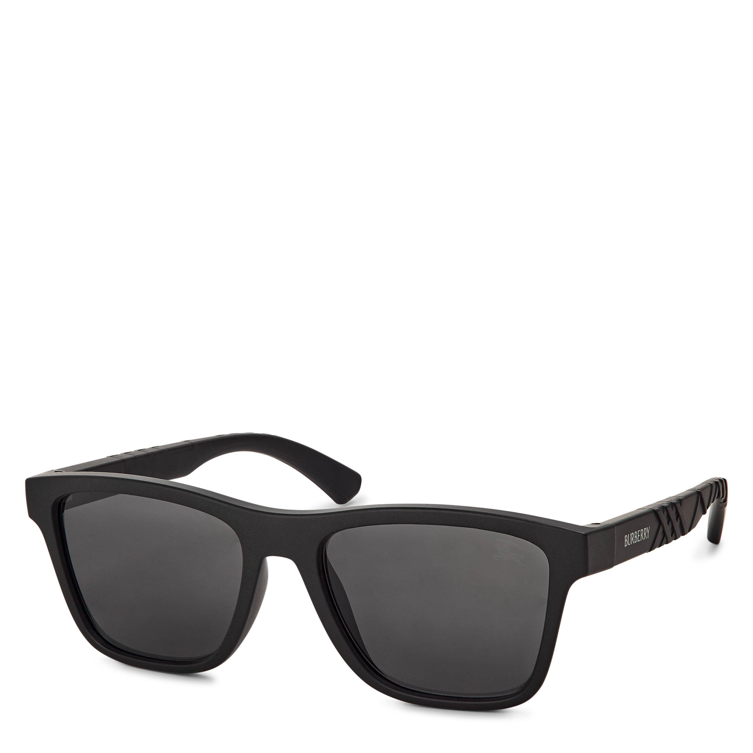 Burberry Men's 0Be4482u Wayfarer Sunglasses - Black/Dark Grey