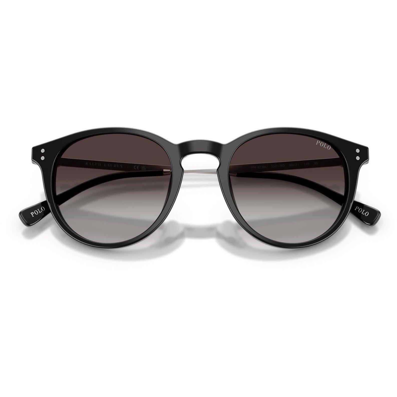Black - Polo Ralph Lauren - Men's 0PH4239U Round Sunglasses - 5