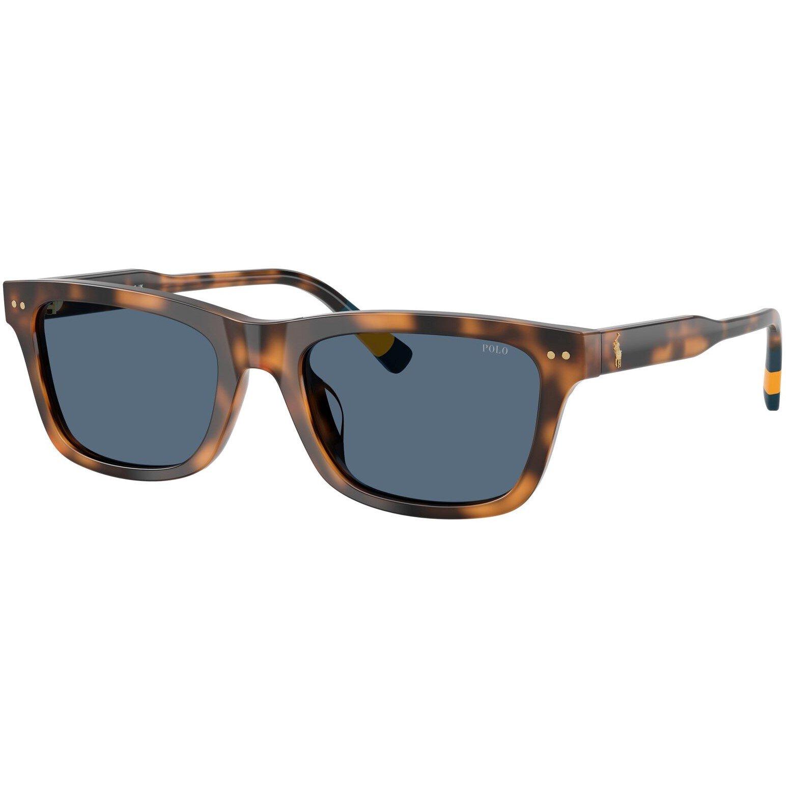 Red Havana/Blue - Polo Ralph Lauren - Men's 0PH4240U Square Sunglasses - 3