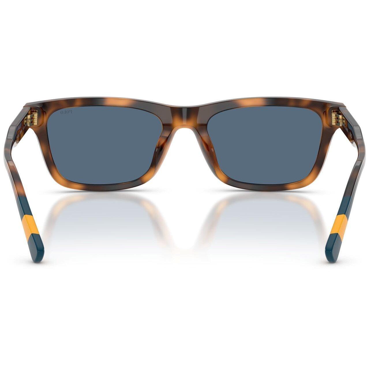 Red Havana/Blue - Polo Ralph Lauren - Men's 0PH4240U Square Sunglasses - 4