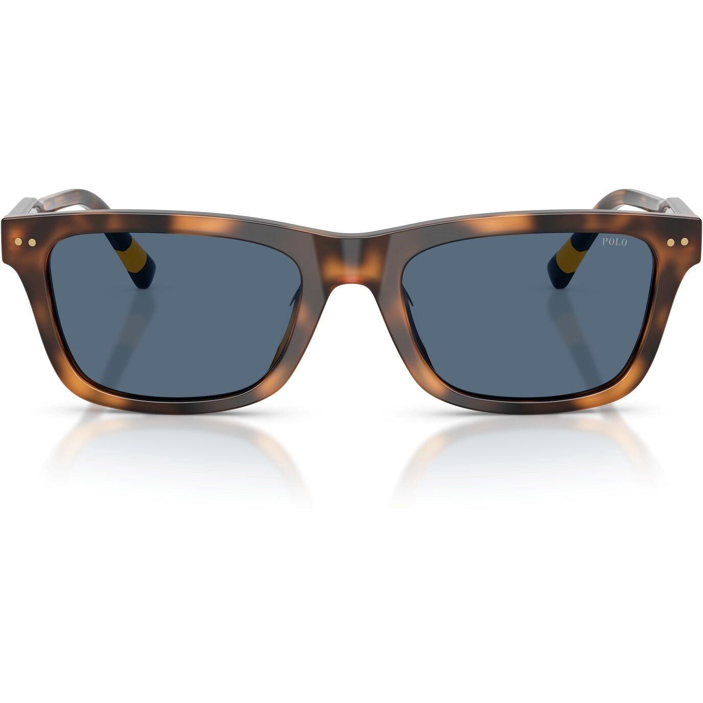 Red Havana/Blue - Polo Ralph Lauren - Men's 0PH4240U Square Sunglasses - 6