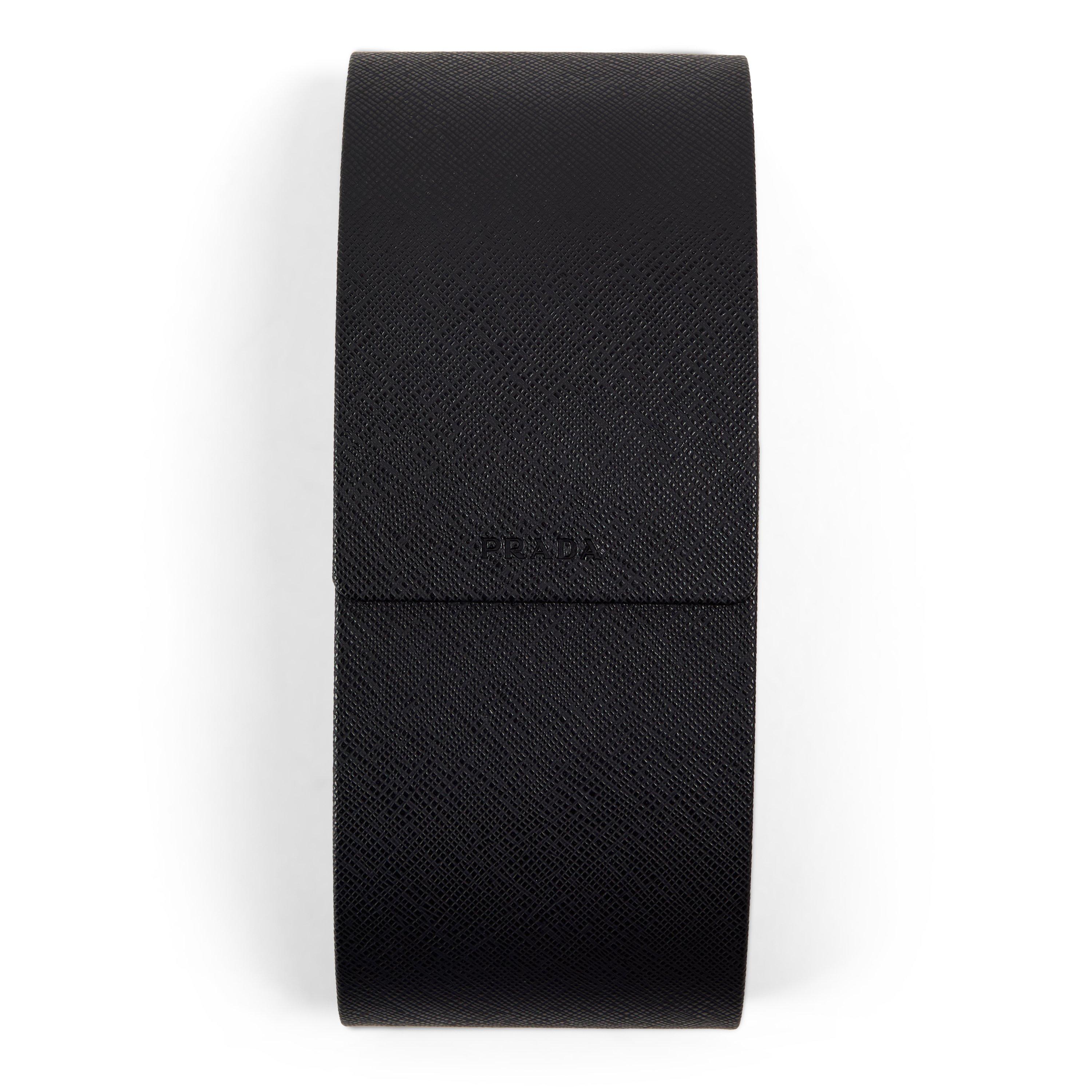 Gold/Dark Grey - Prada - Men's 0PR B54S Oval Sunglasses - 4