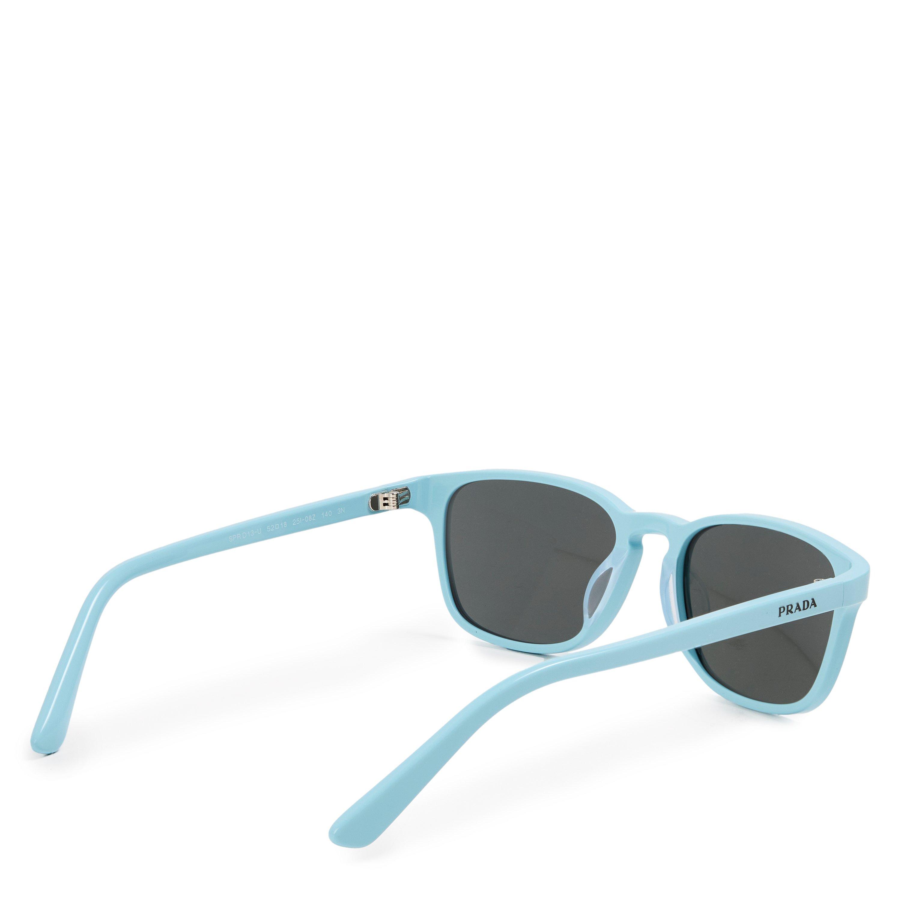 Sky Blue/Grey - Prada - Men's 0PR D13SU Wayfarer Sunglasses - 2
