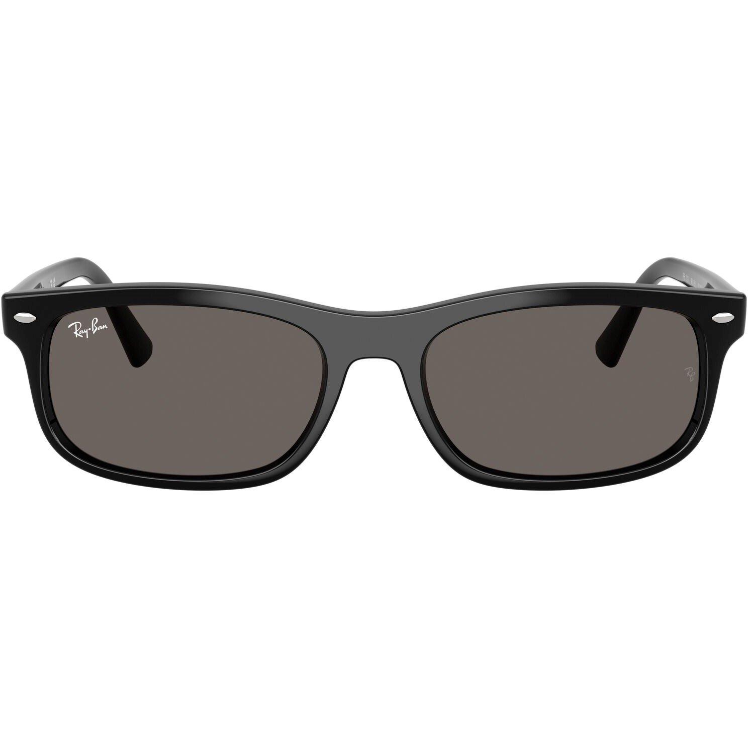 Black/Dark Grey - Ray-Ban - 0RB2224 Rectangle Sunglasses - 2