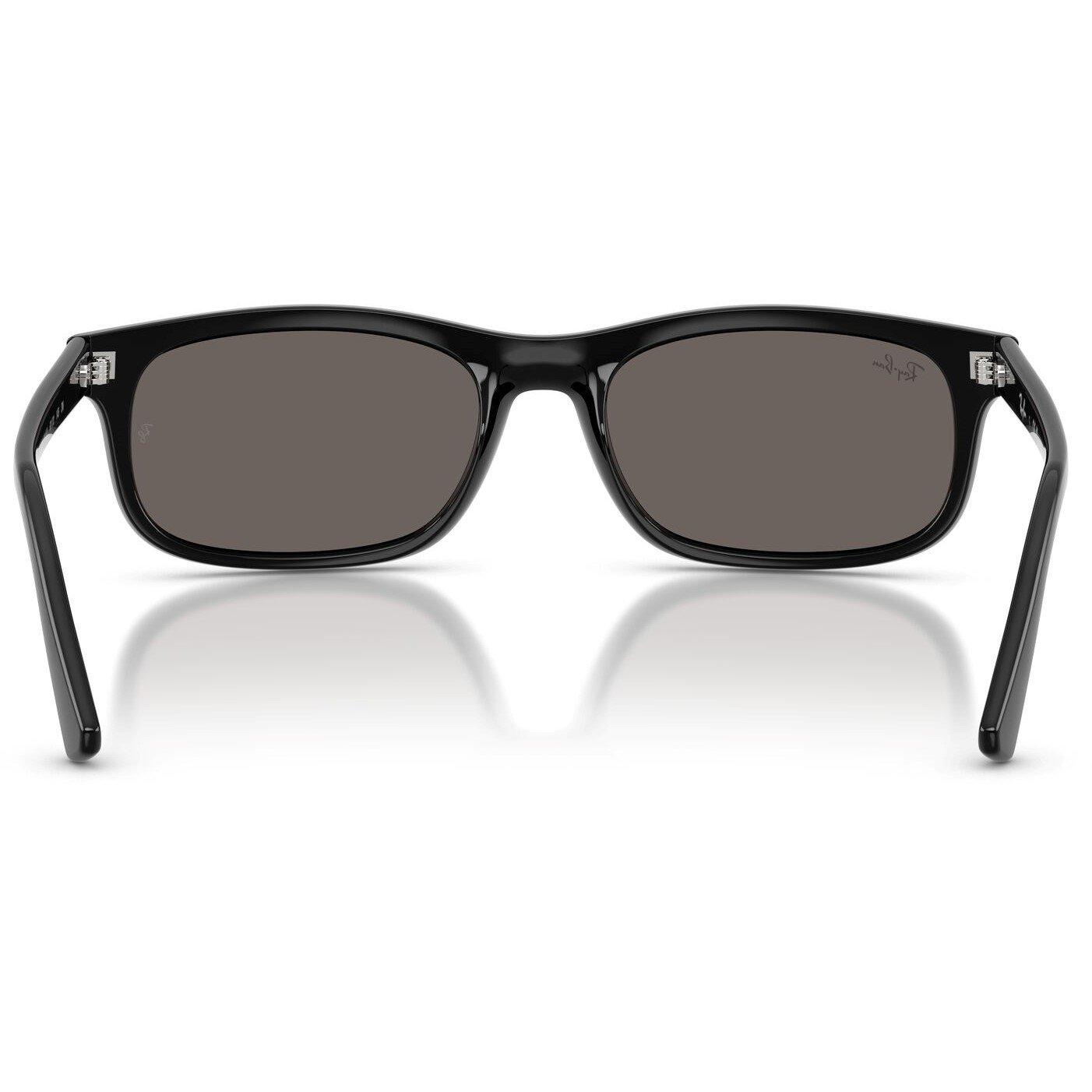 Black/Dark Grey - Ray-Ban - 0RB2224 Rectangle Sunglasses - 5