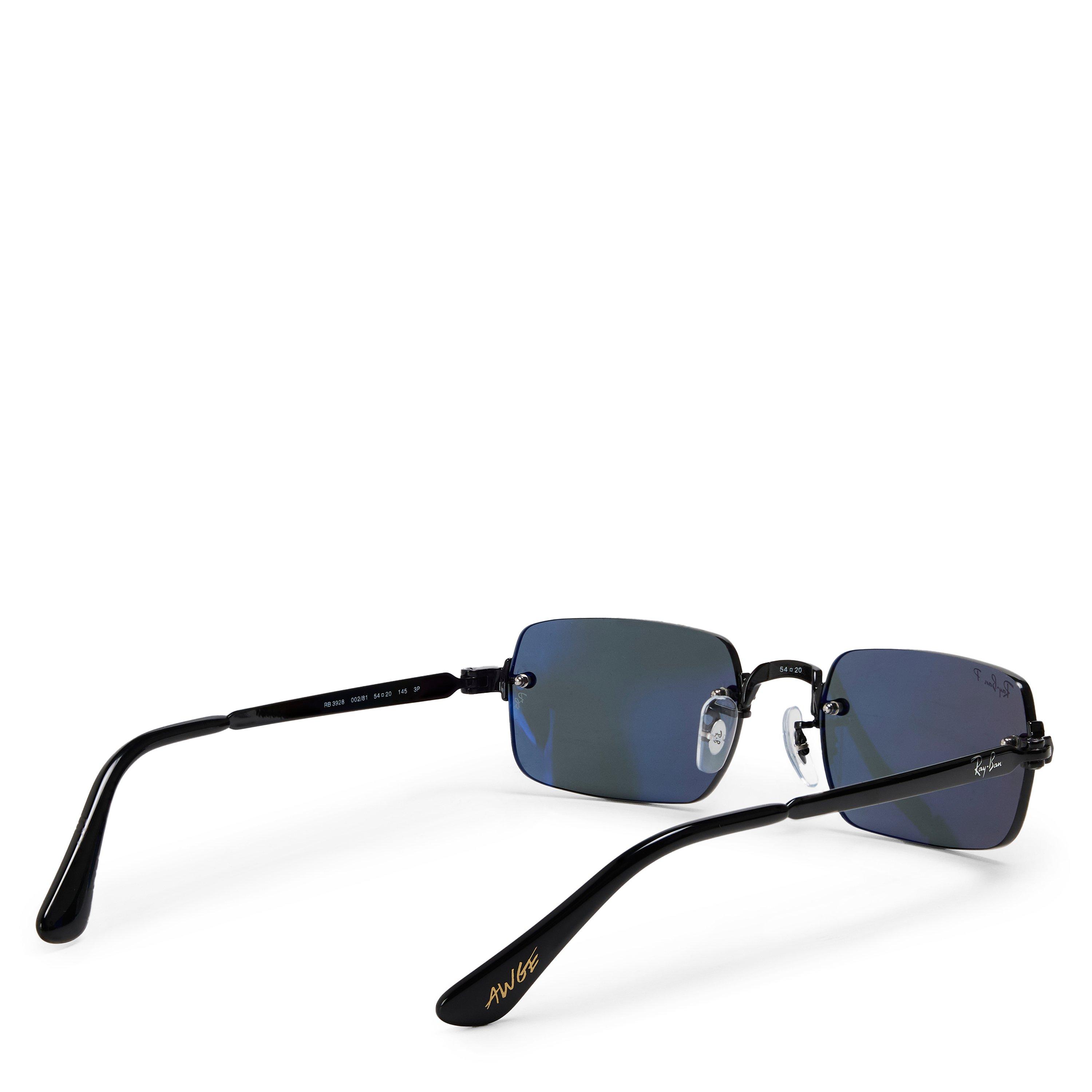 Black/Dark Grey - Ray-Ban - 0RB3928 Square Sunglasses - 2