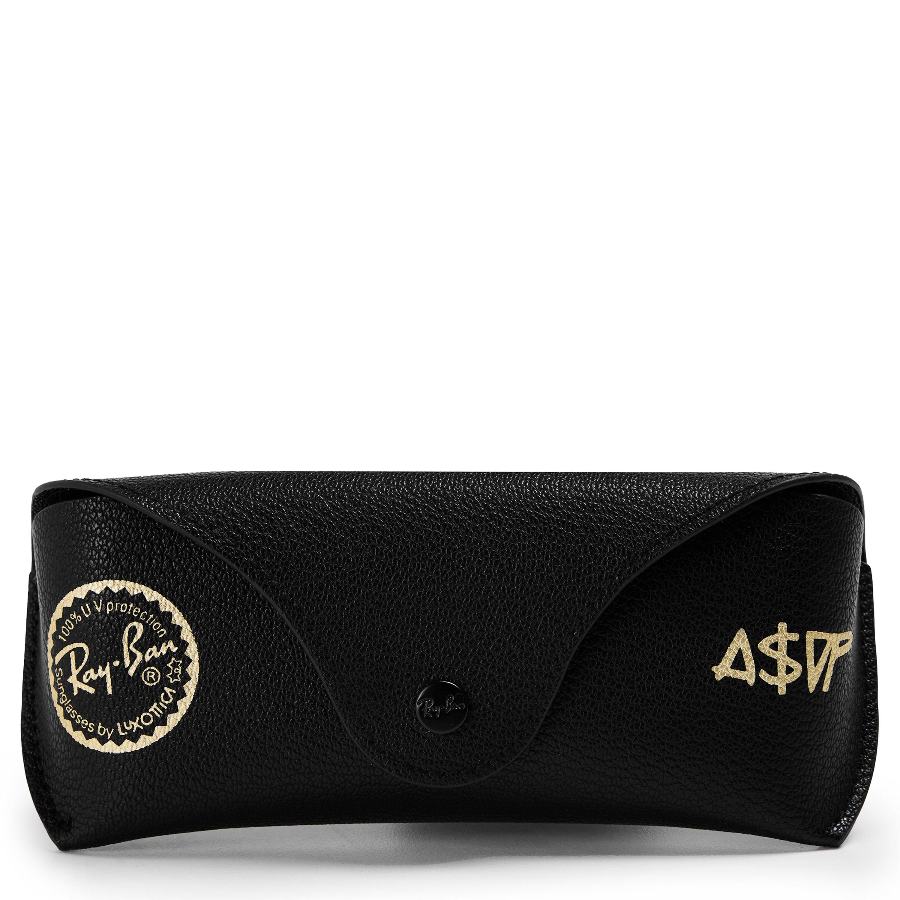 Black/Dark Grey - Ray-Ban - 0RB3928 Square Sunglasses - 5
