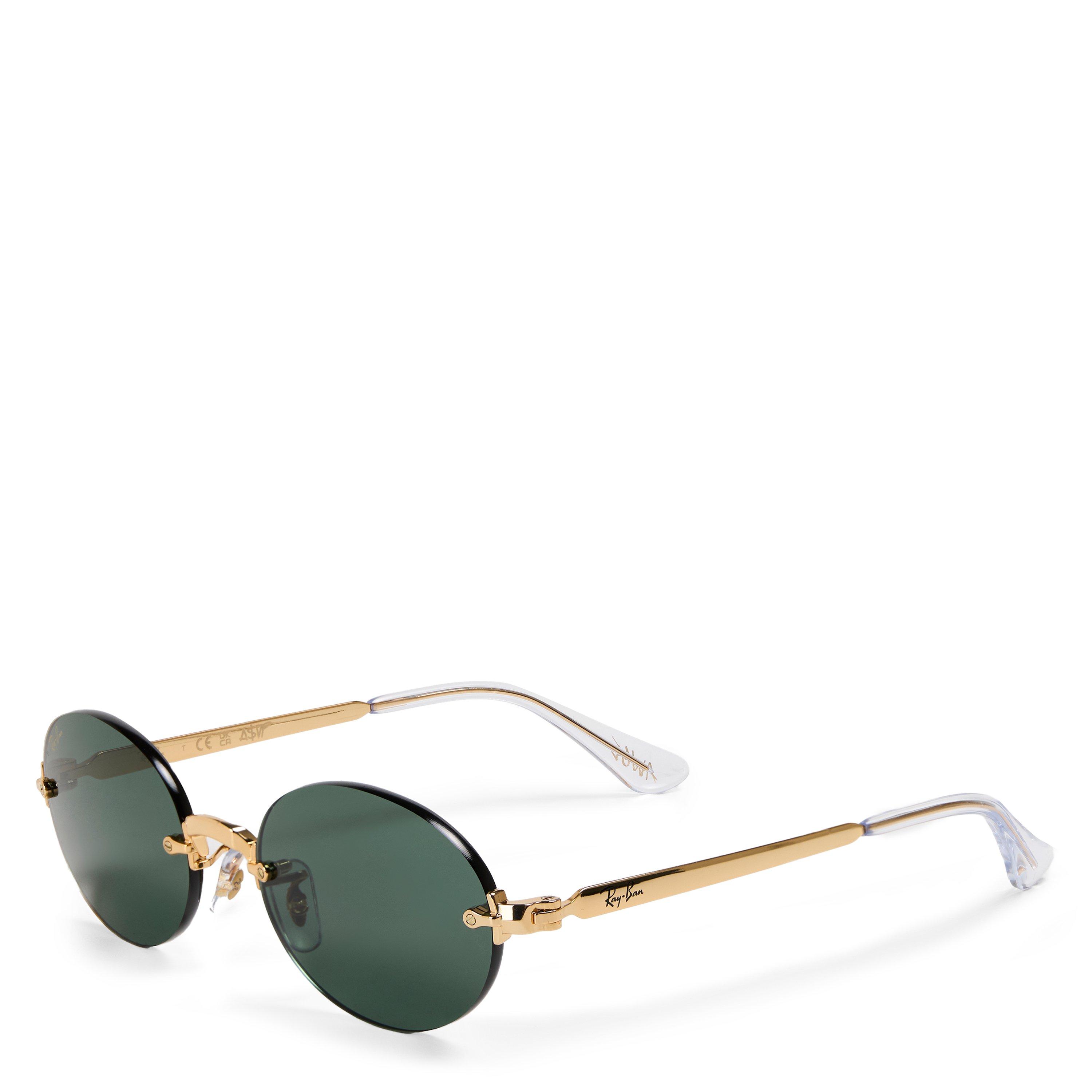 Ray - Ban Unisex Gold/Green Rb3929 001/71 Sunglasses Metal Round Normal - Image 12