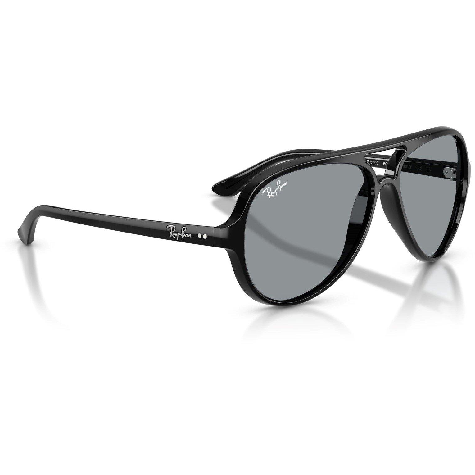 Black/Grey - Ray-Ban - 0RB4125 Aviator Sunglasses - 4