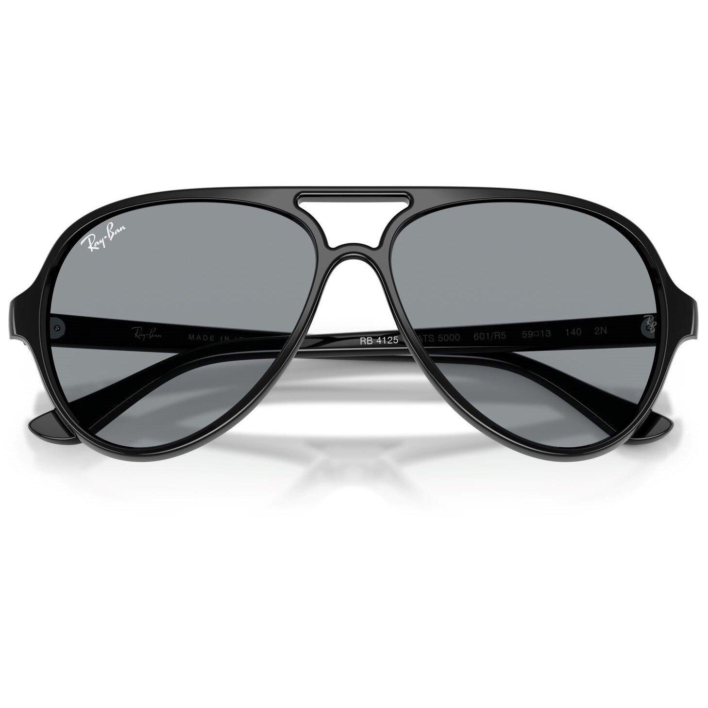 Black/Grey - Ray-Ban - 0RB4125 Aviator Sunglasses - 6