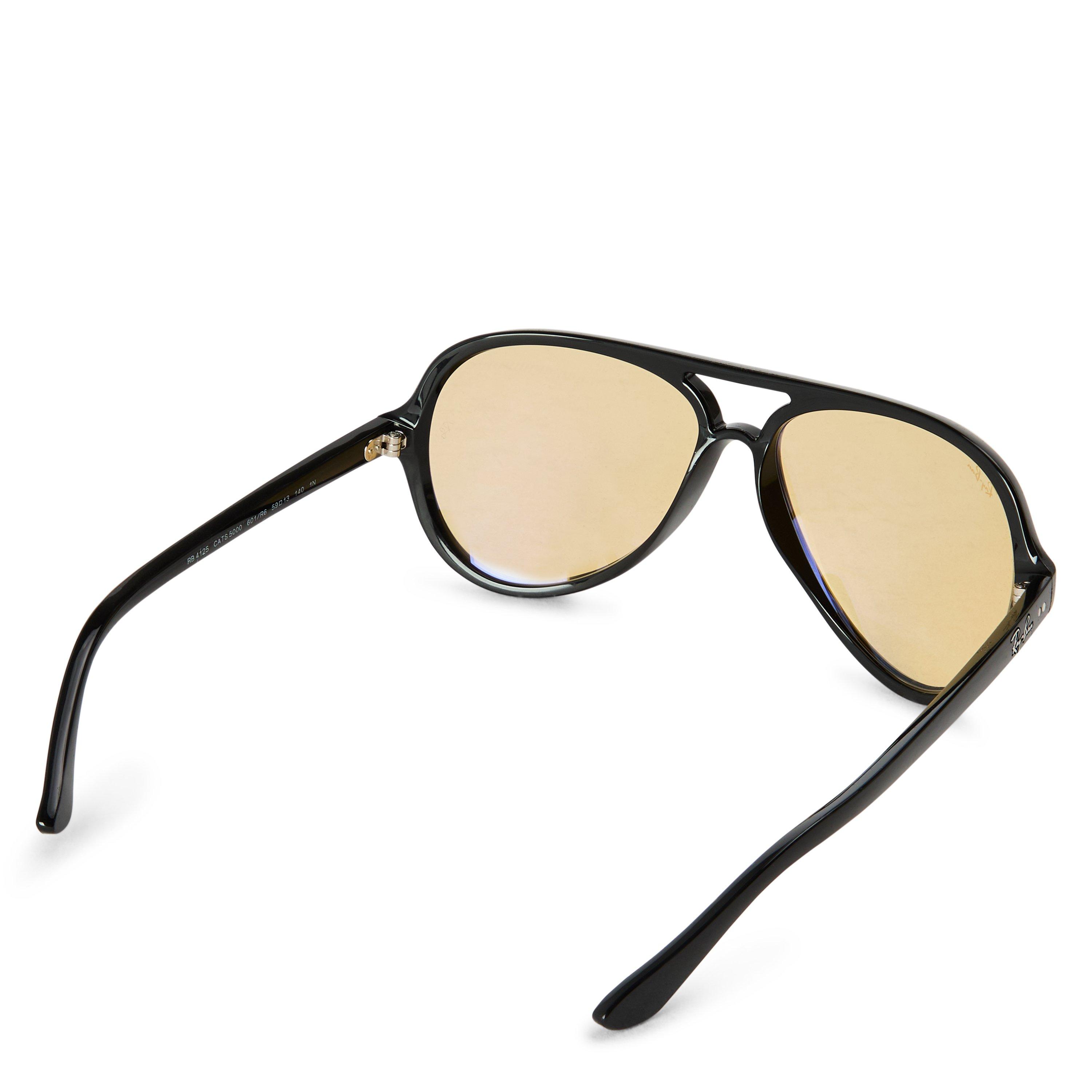Black/Yellow - Ray-Ban - 0RB4125 Aviator Sunglasses - 2