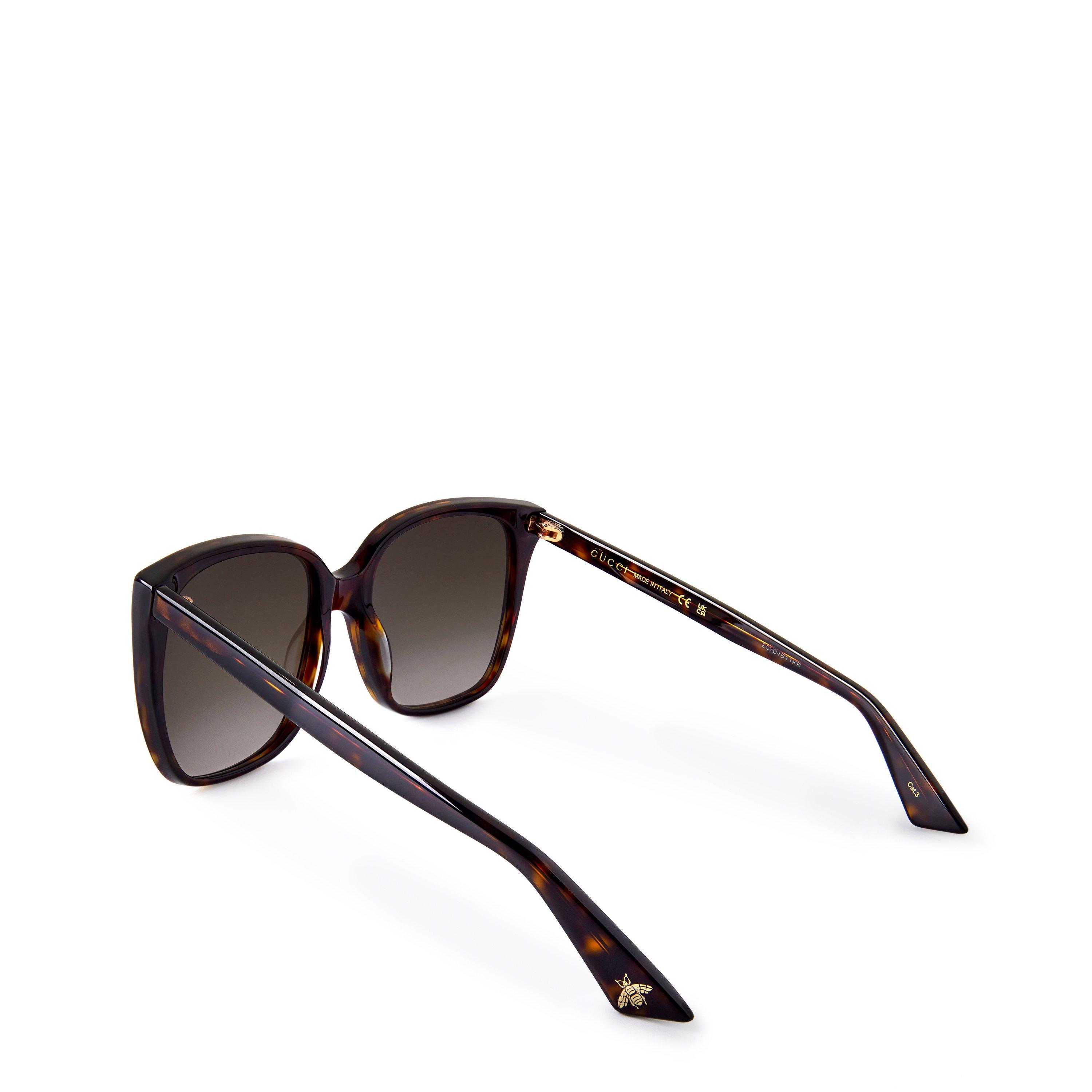 Hav/Brown - Gucci - Gucci GG0022S Women’s Oversized Sunglasses - 7