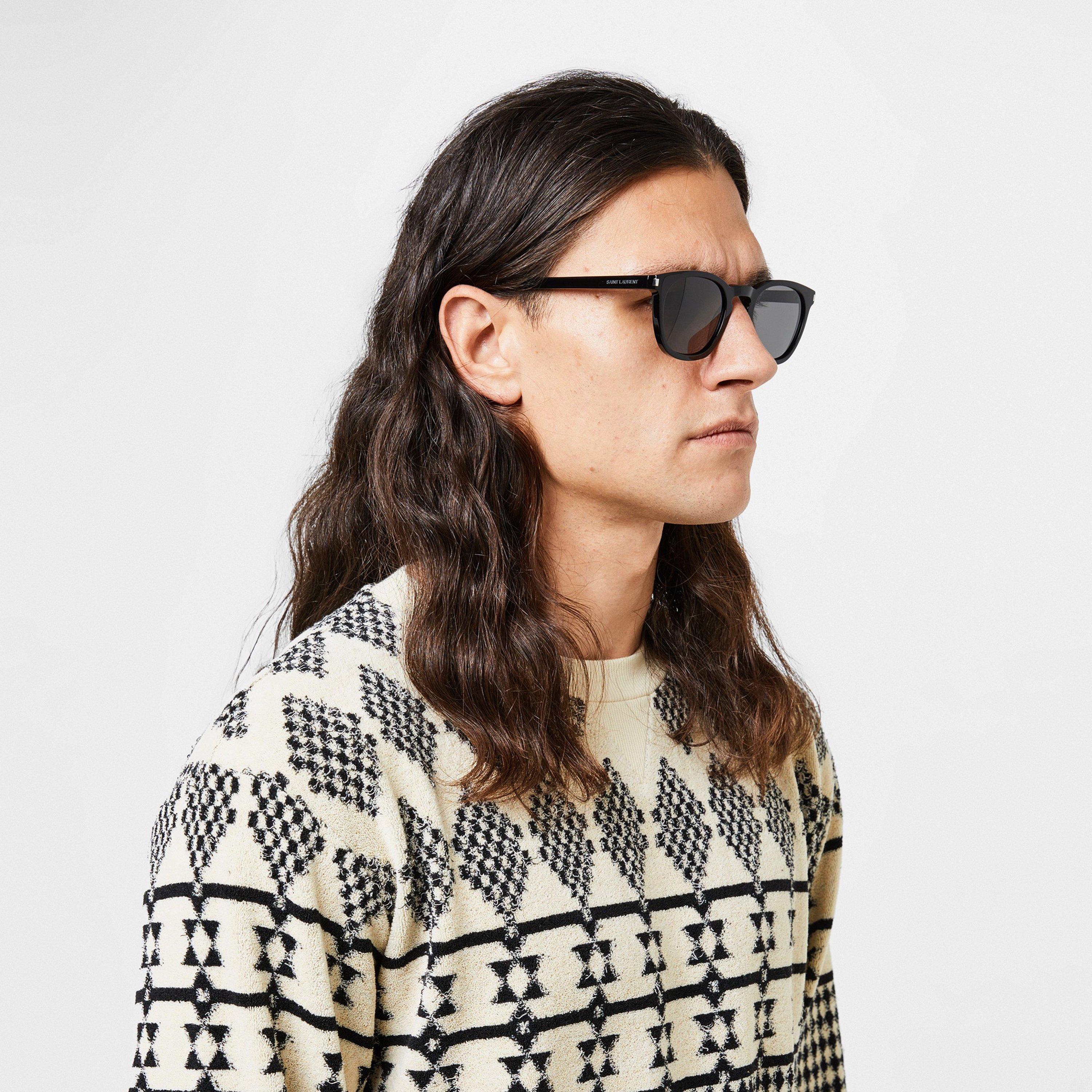 Black/Black - Saint Laurent - Classic Sl 28 Sunglasses - 2