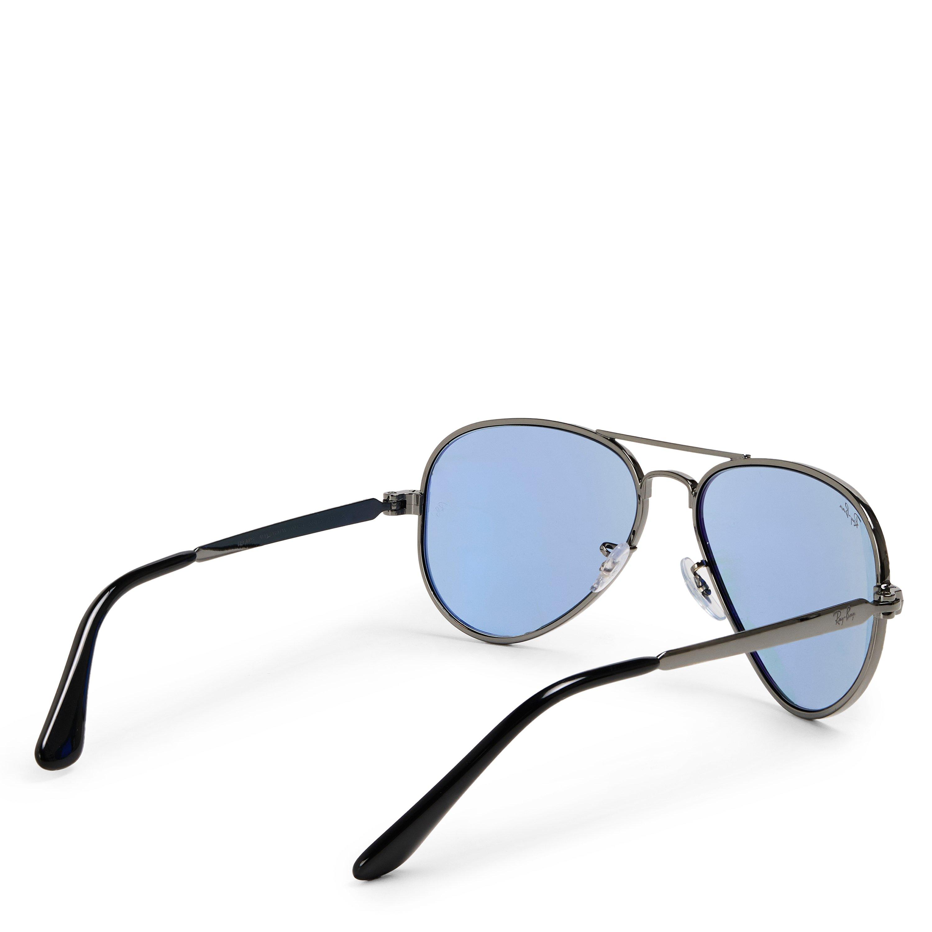 Gunmetal/Blue - Ray-Ban - Aviator Max Sunglasses - 2