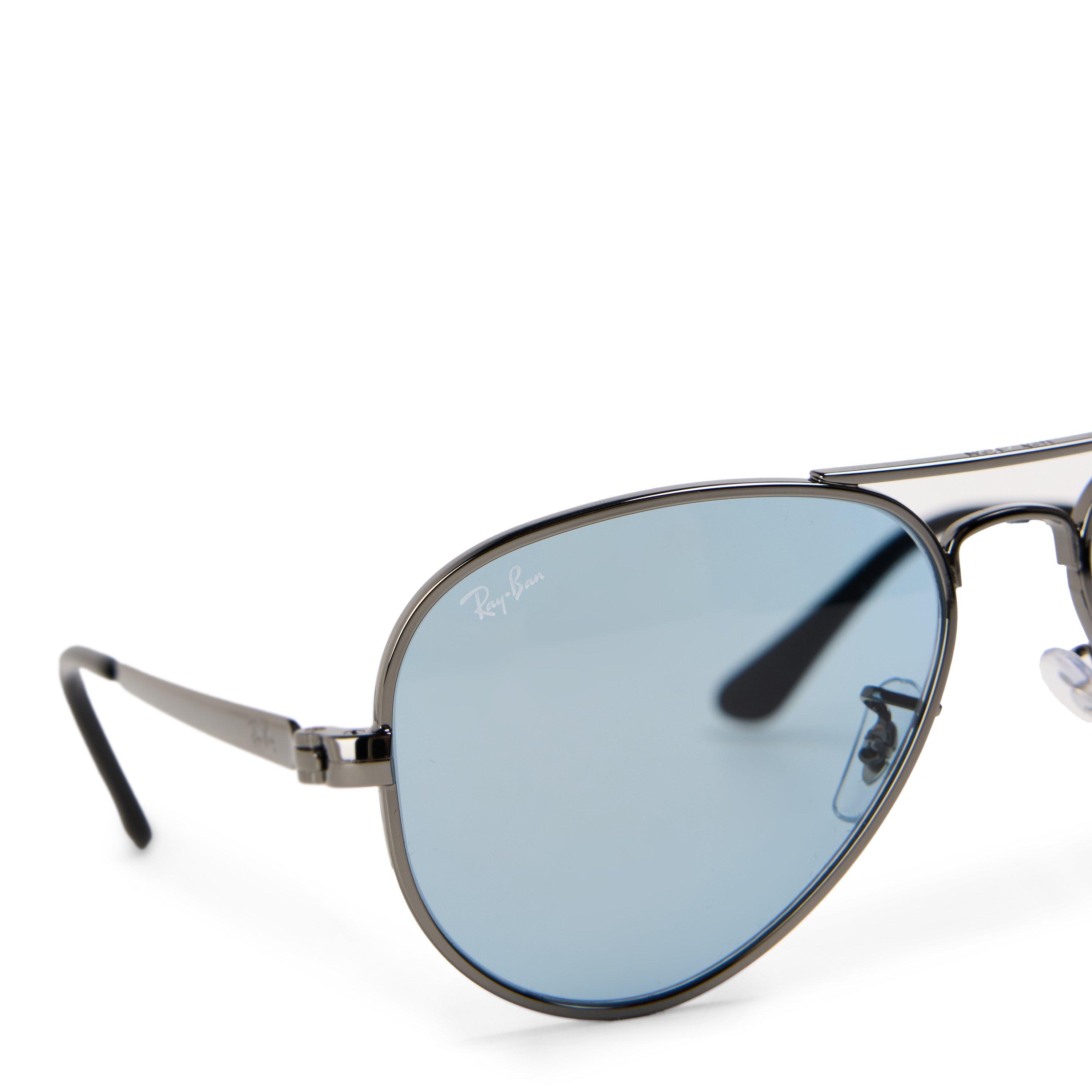 Gunmetal/Blue - Ray-Ban - Aviator Max Sunglasses - 3