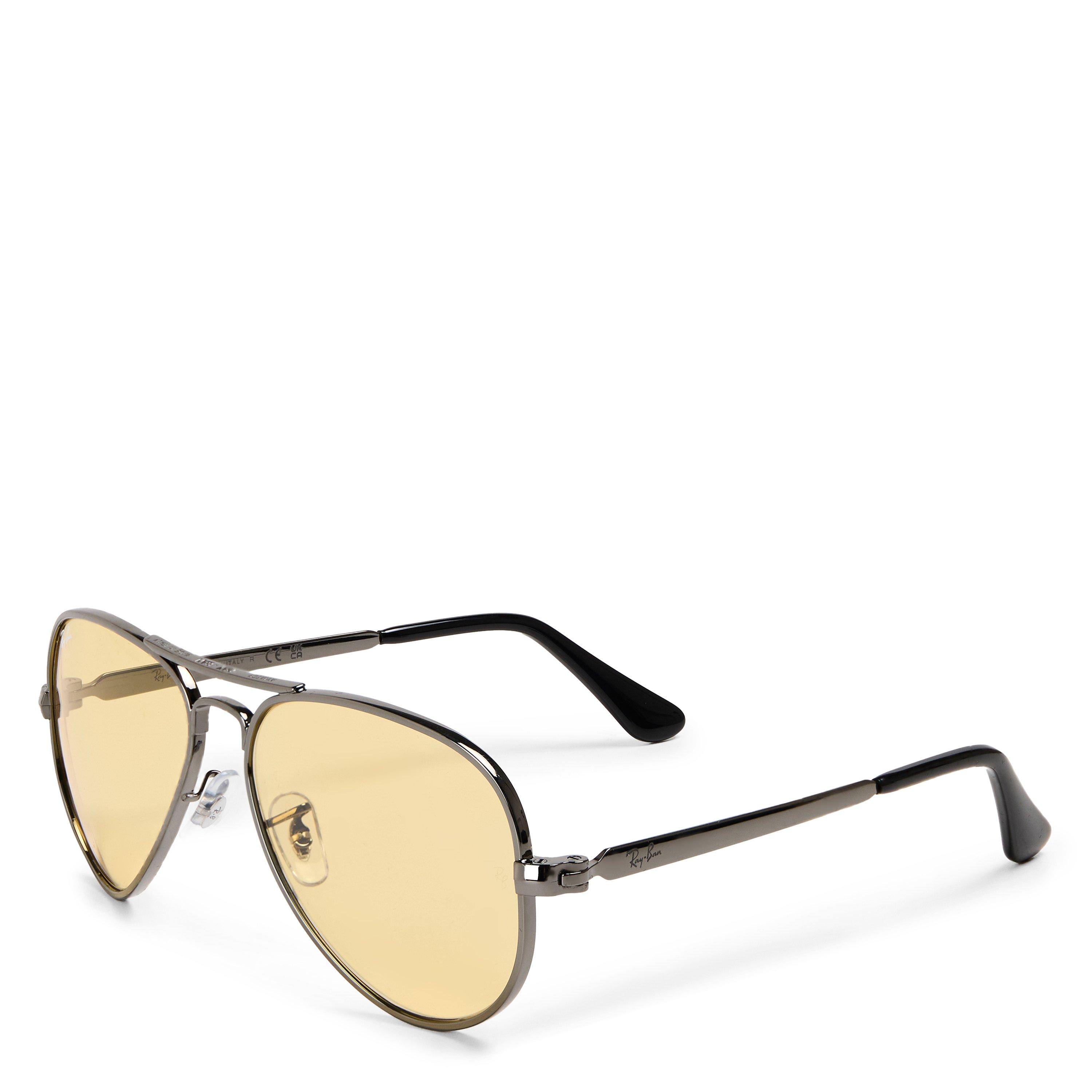 Ray-Ban  Aviator Max Sunglasses - Gunmetal/Yellow