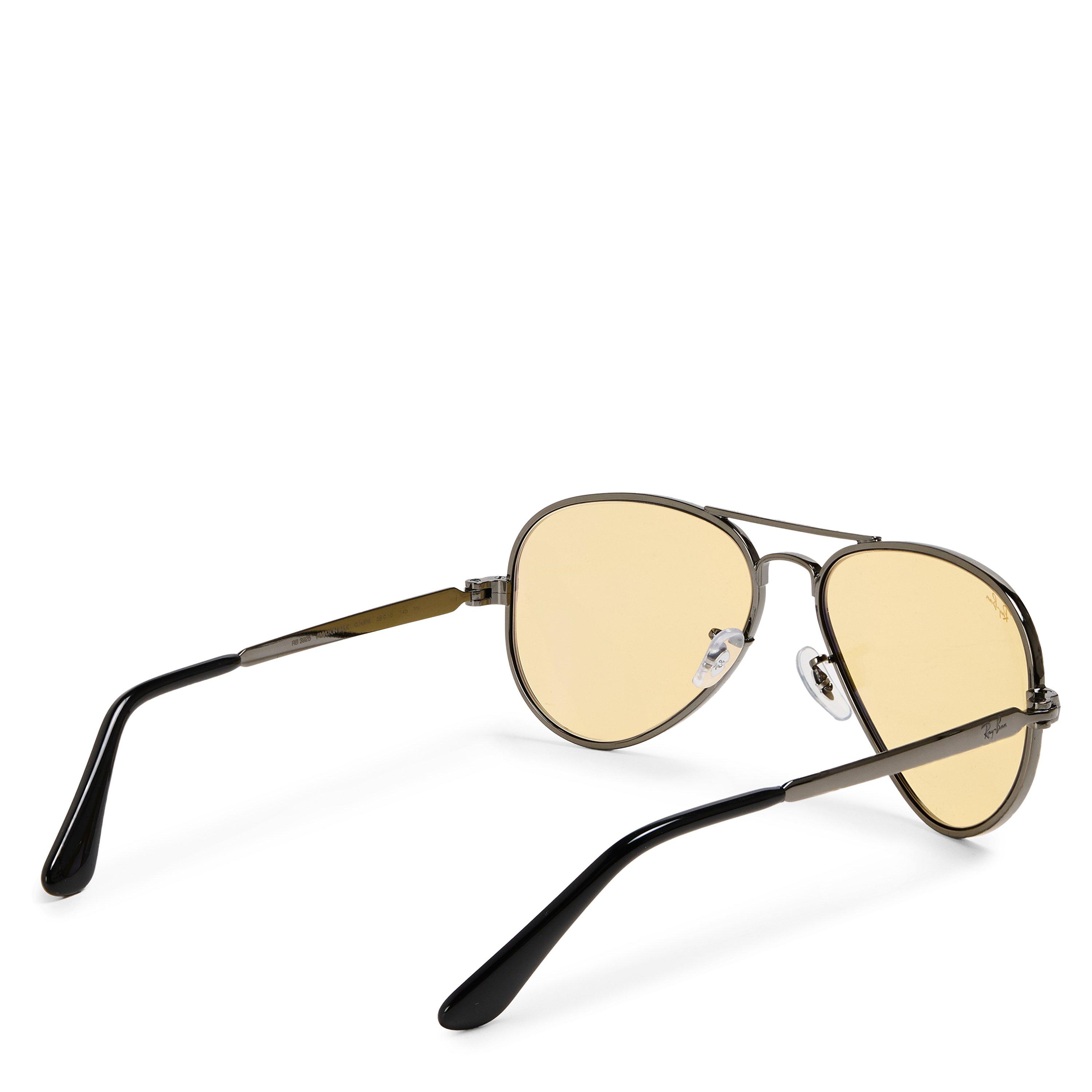 Gunmetal/Yellow - Ray-Ban - Aviator Max Sunglasses - 2