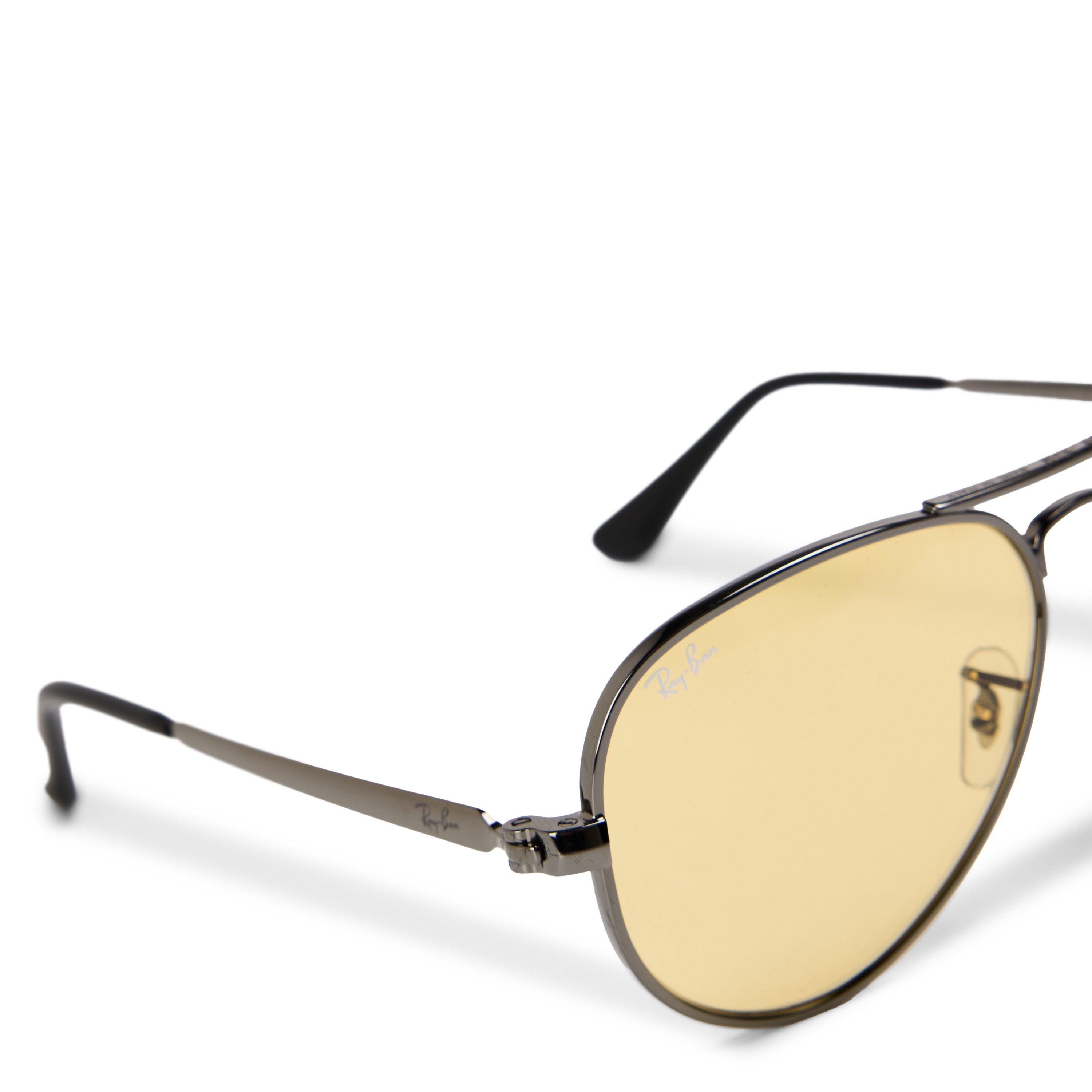 Gunmetal/Yellow - Ray-Ban - Aviator Max Sunglasses - 4