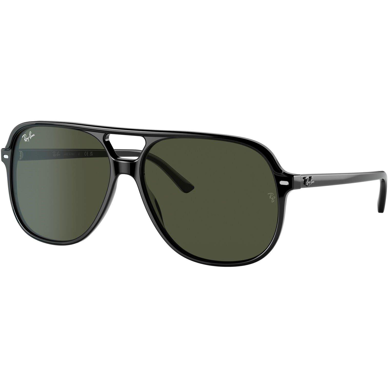 Black/Green - Ray-Ban - Bill Aviator Sunglasses - 3