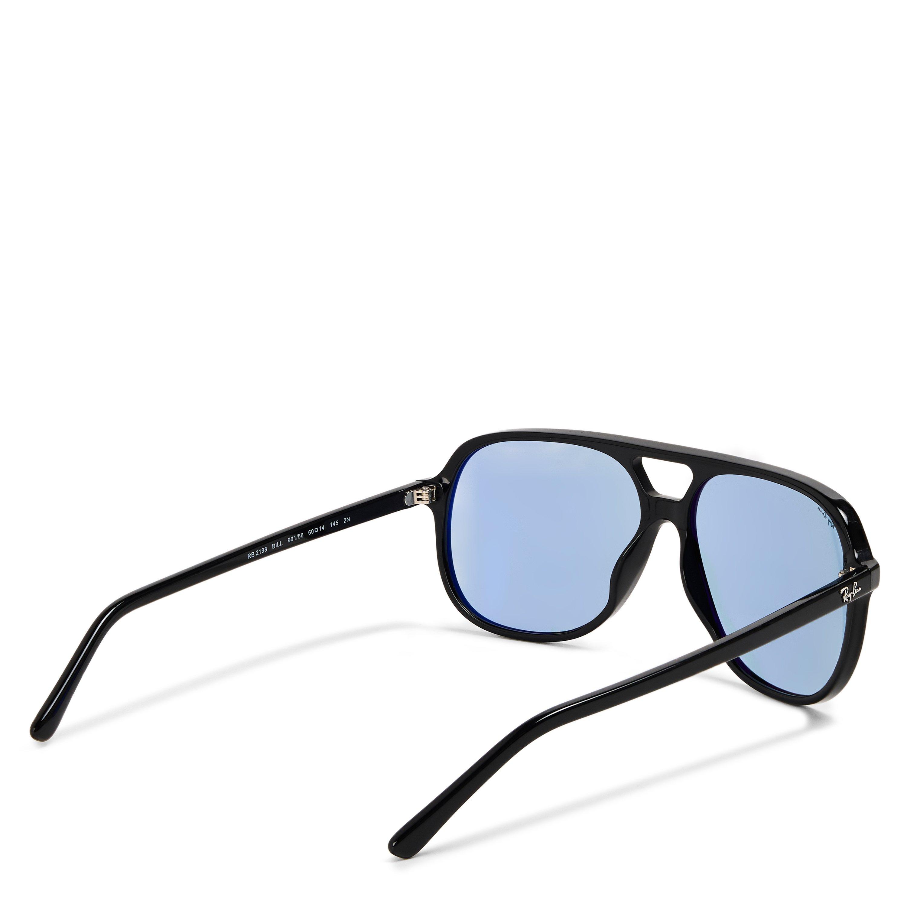 Black/Blue - Ray-Ban - Bill Aviator Sunglasses - 3