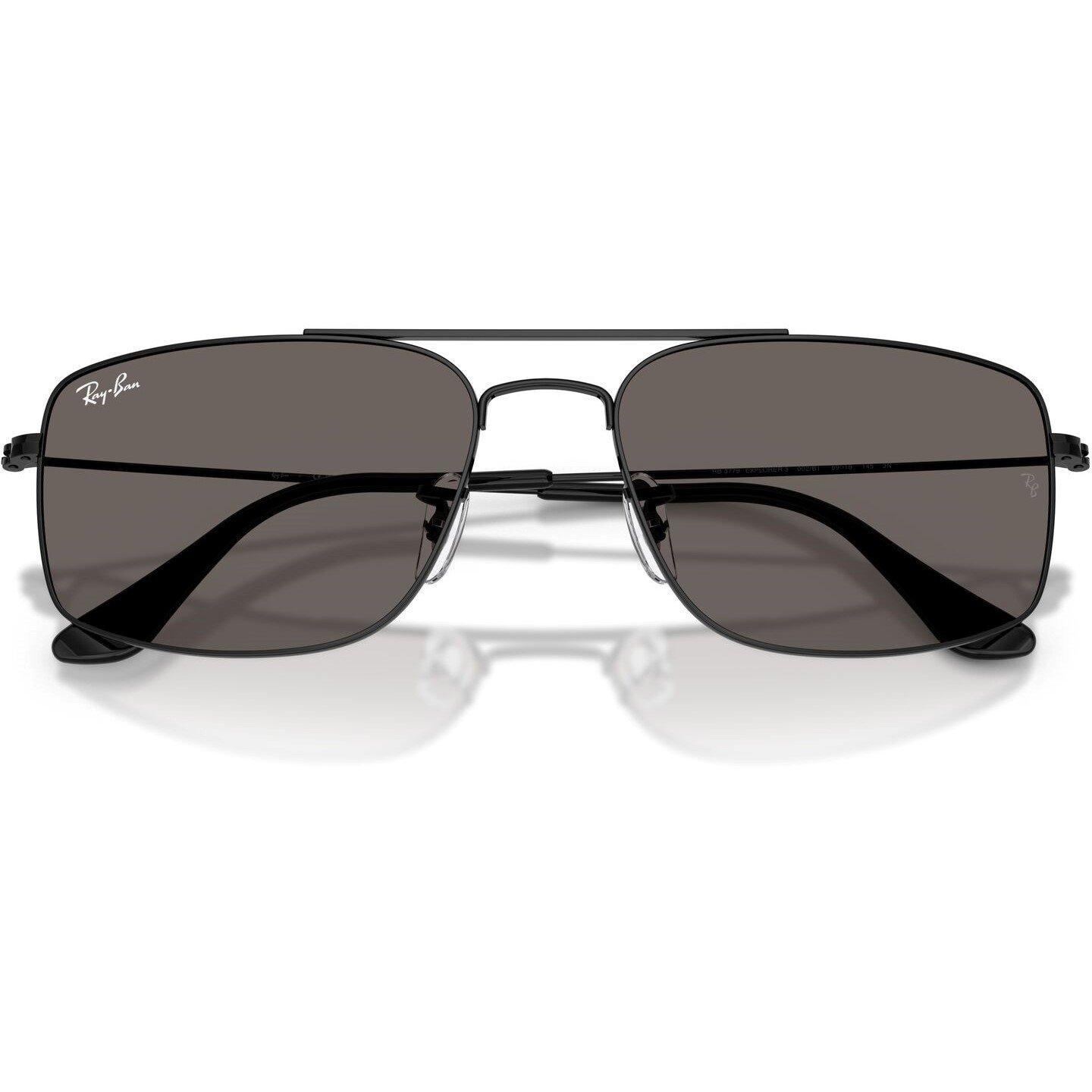 Black/Dark Grey - Ray-Ban - EXPLORER 3 Square Sunglasses - 6