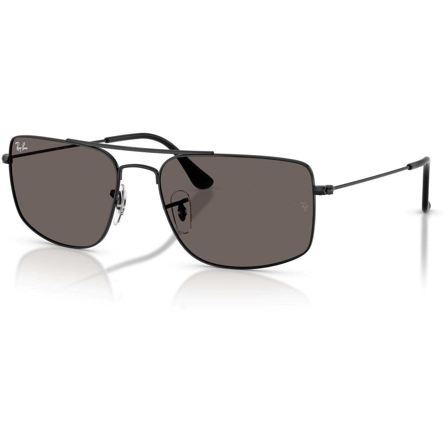 Black/Dark Grey - Ray-Ban - EXPLORER 3 Square Sunglasses - 9