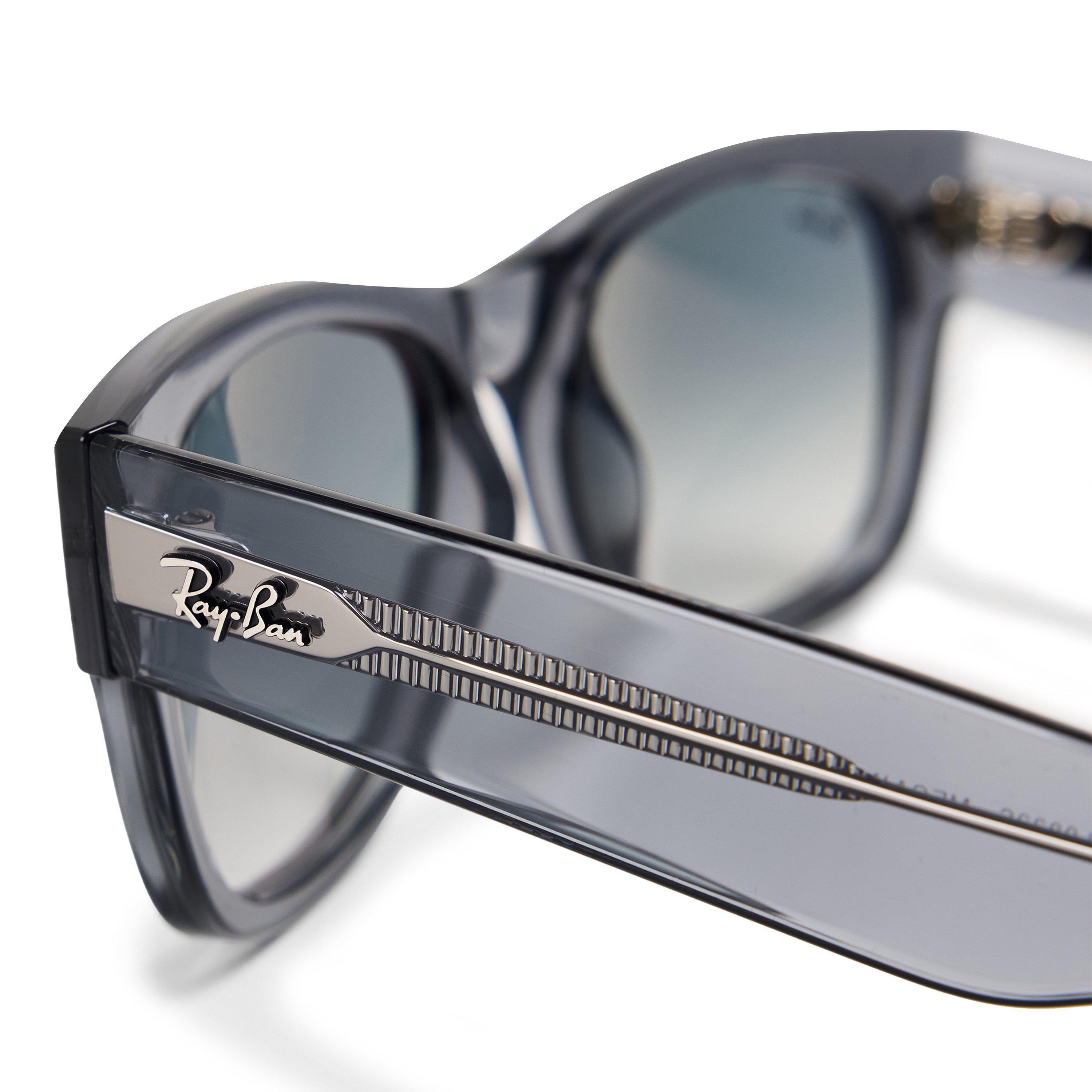 Grey/Blue - Ray-Ban - MEGA WAYFARER II Sunglasses - 3