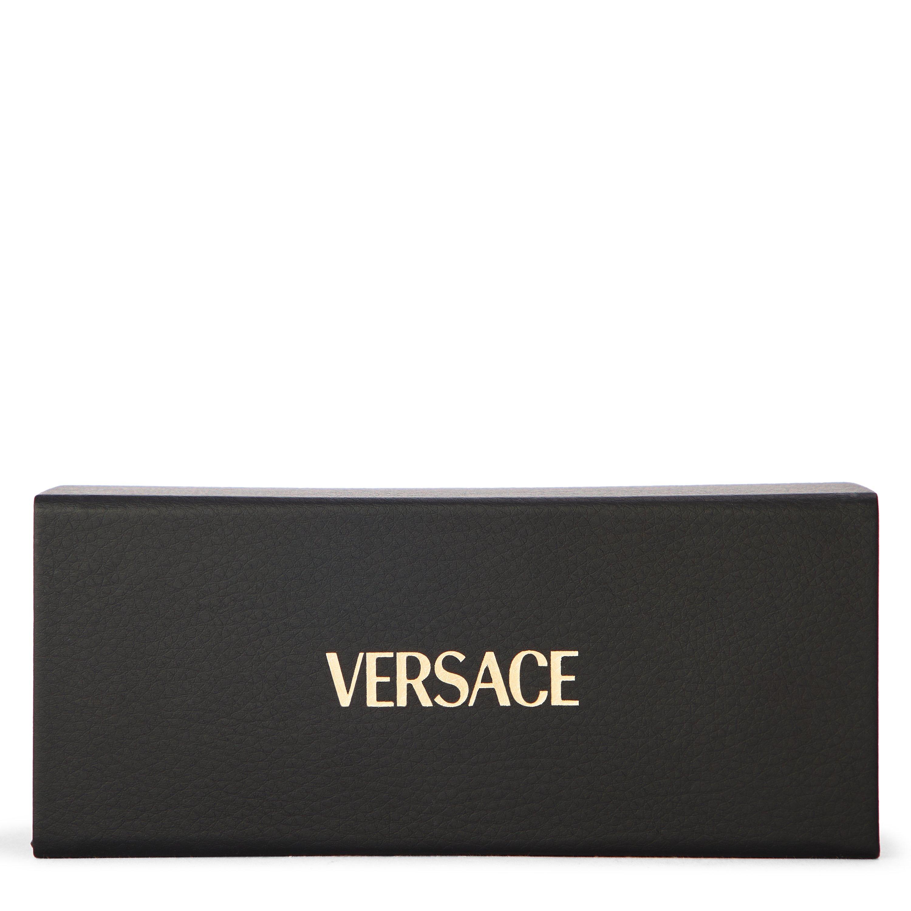 Gold/Dark Grey - Versace - Men's 0VE2293 Aviator Sunglasses - 4