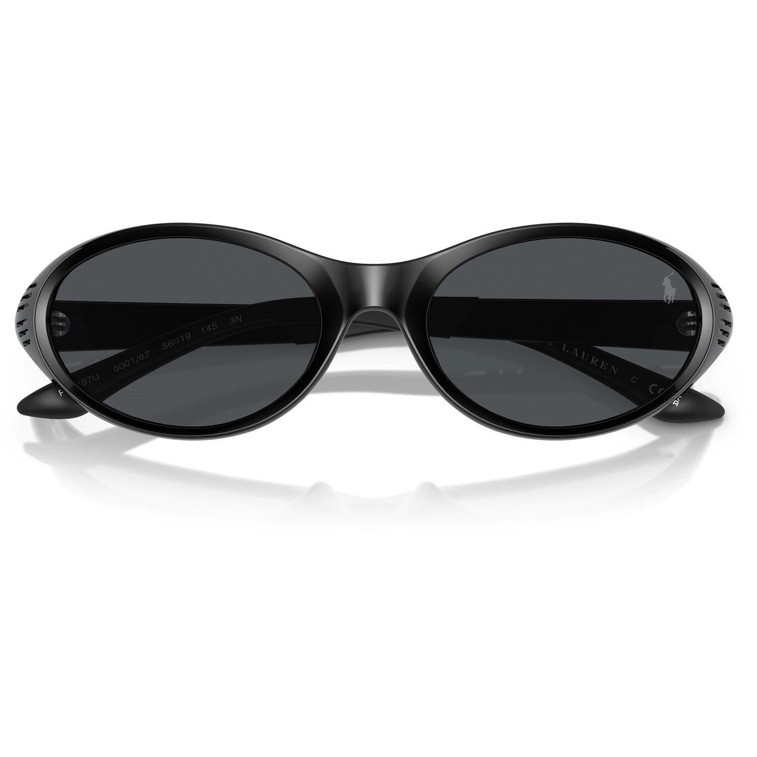 Black/Grey - Polo Ralph Lauren - Men's 0PH4197U Wayfarer Sunglasses - 5