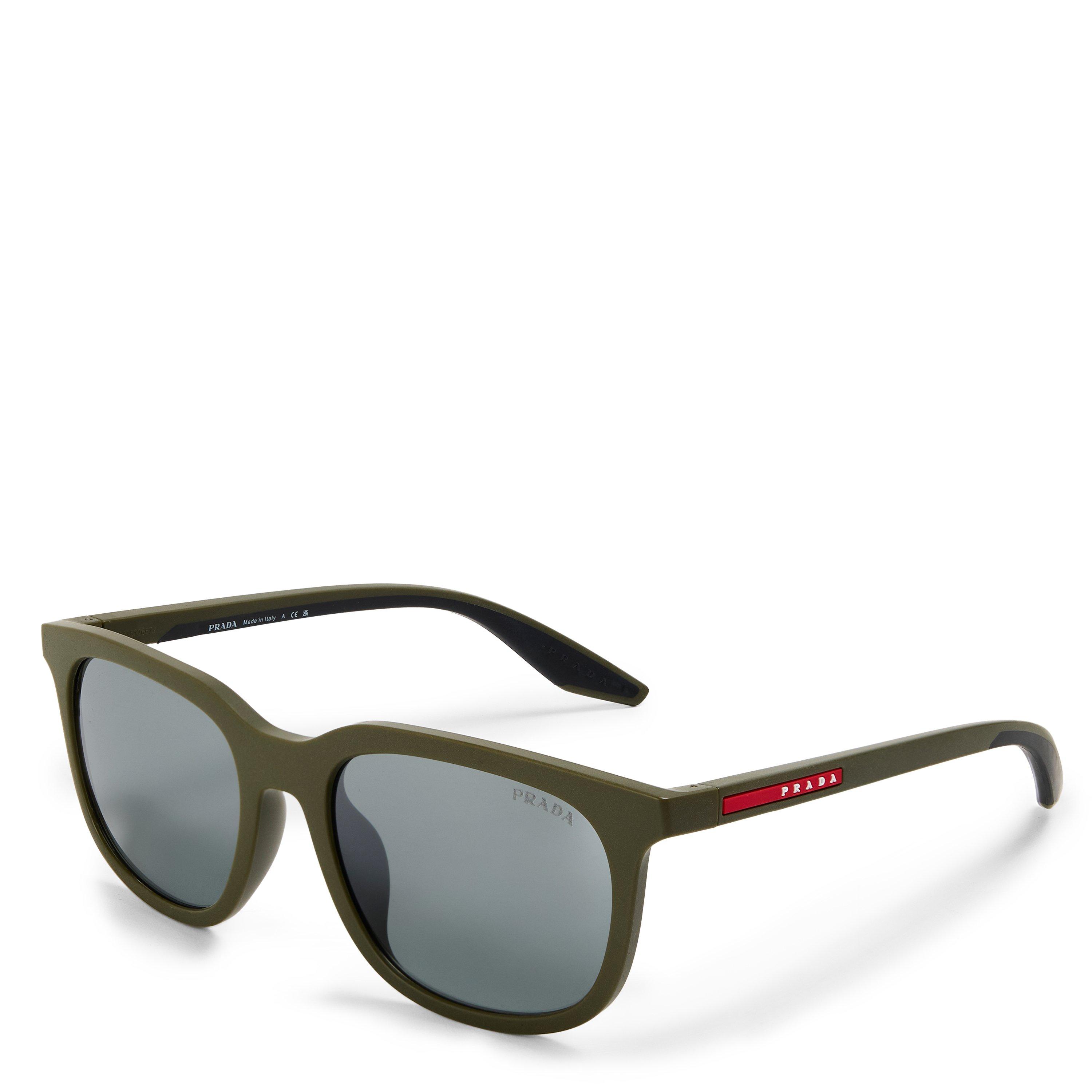Green/Grey - Prada - Men's 0PS B09SU Wayfarer Sunglasses - 1
