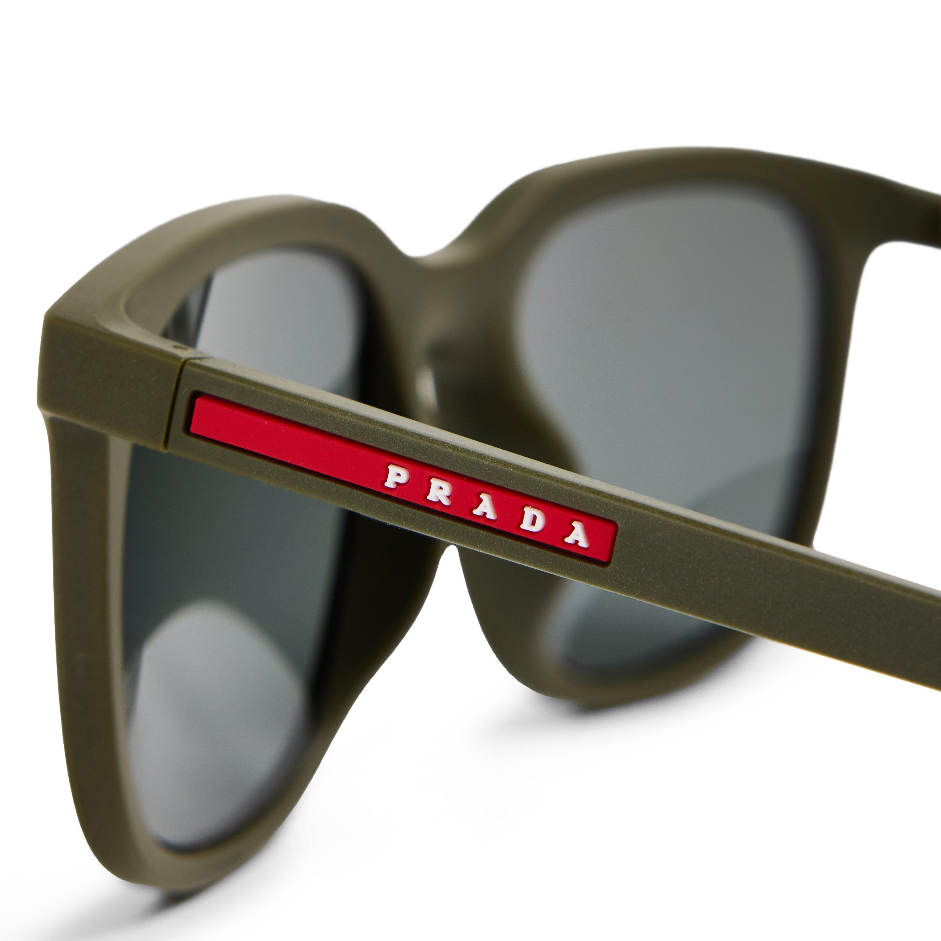 Green/Grey - Prada - Men's 0PS B09SU Wayfarer Sunglasses - 3