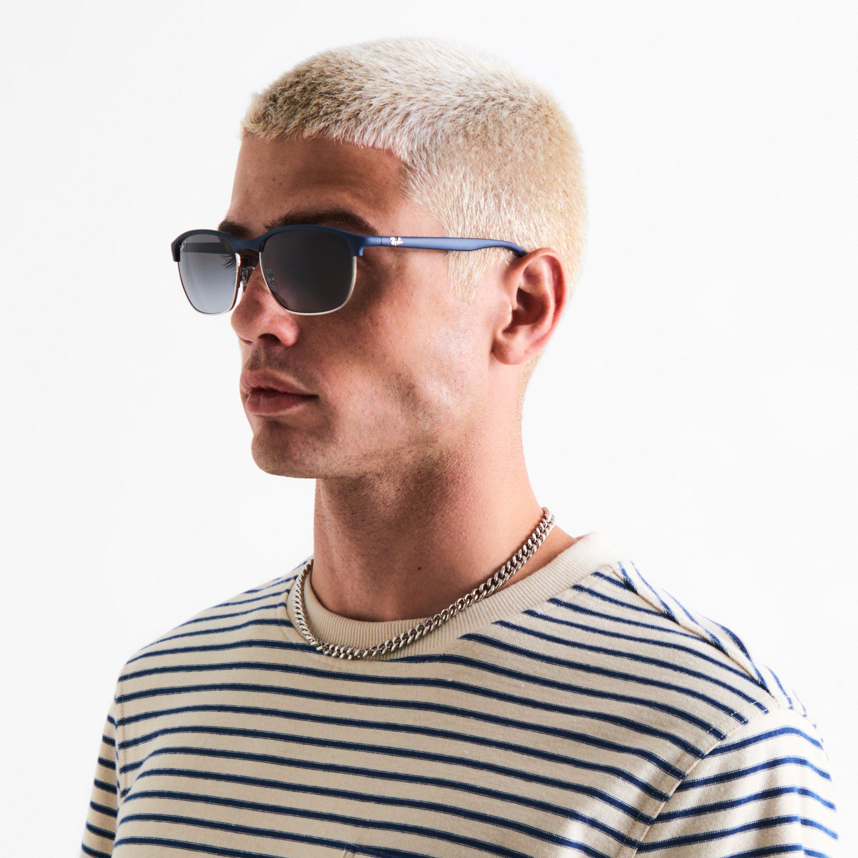 Blue/Grey - Ray-Ban - 0RB4469 Clubmaster Sunglasses - 3