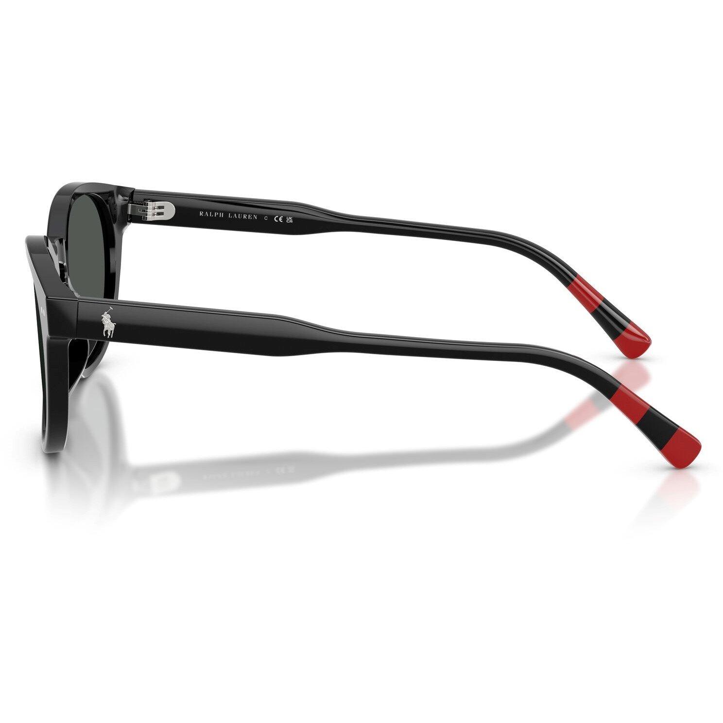 Black/Grey - Polo Ralph Lauren - Men's 0PH4241U Round Sunglasses - 7