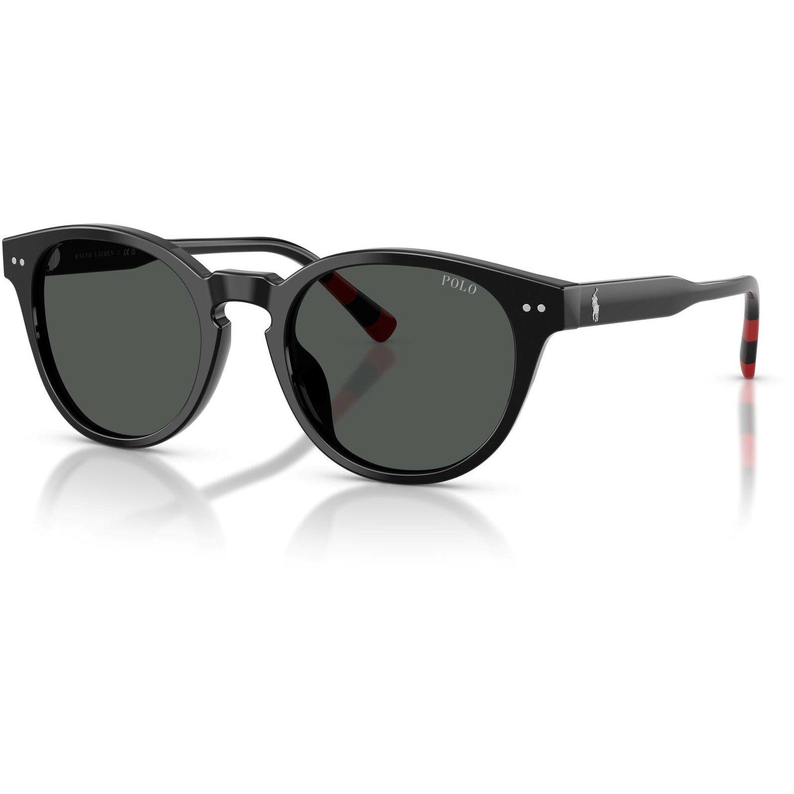 Black/Grey - Polo Ralph Lauren - Men's 0PH4241U Round Sunglasses - 8