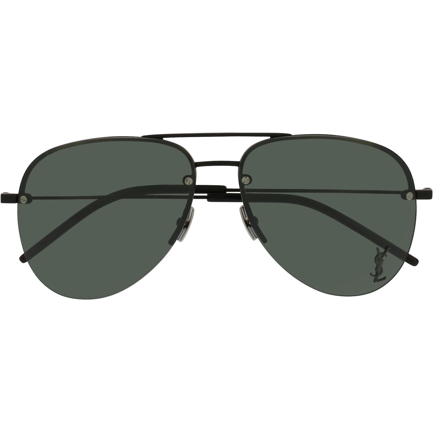 Black/Grey - Saint Laurent - Classic 11 M Aviators - 3