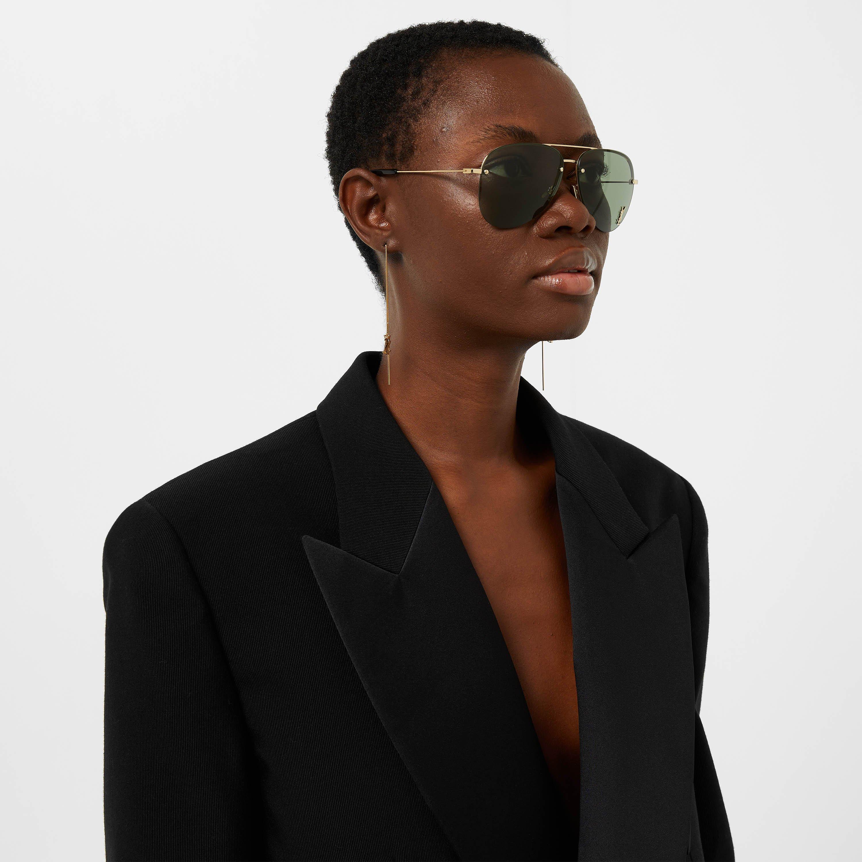 Gold - Saint Laurent - Classic 11 M Aviators - 2