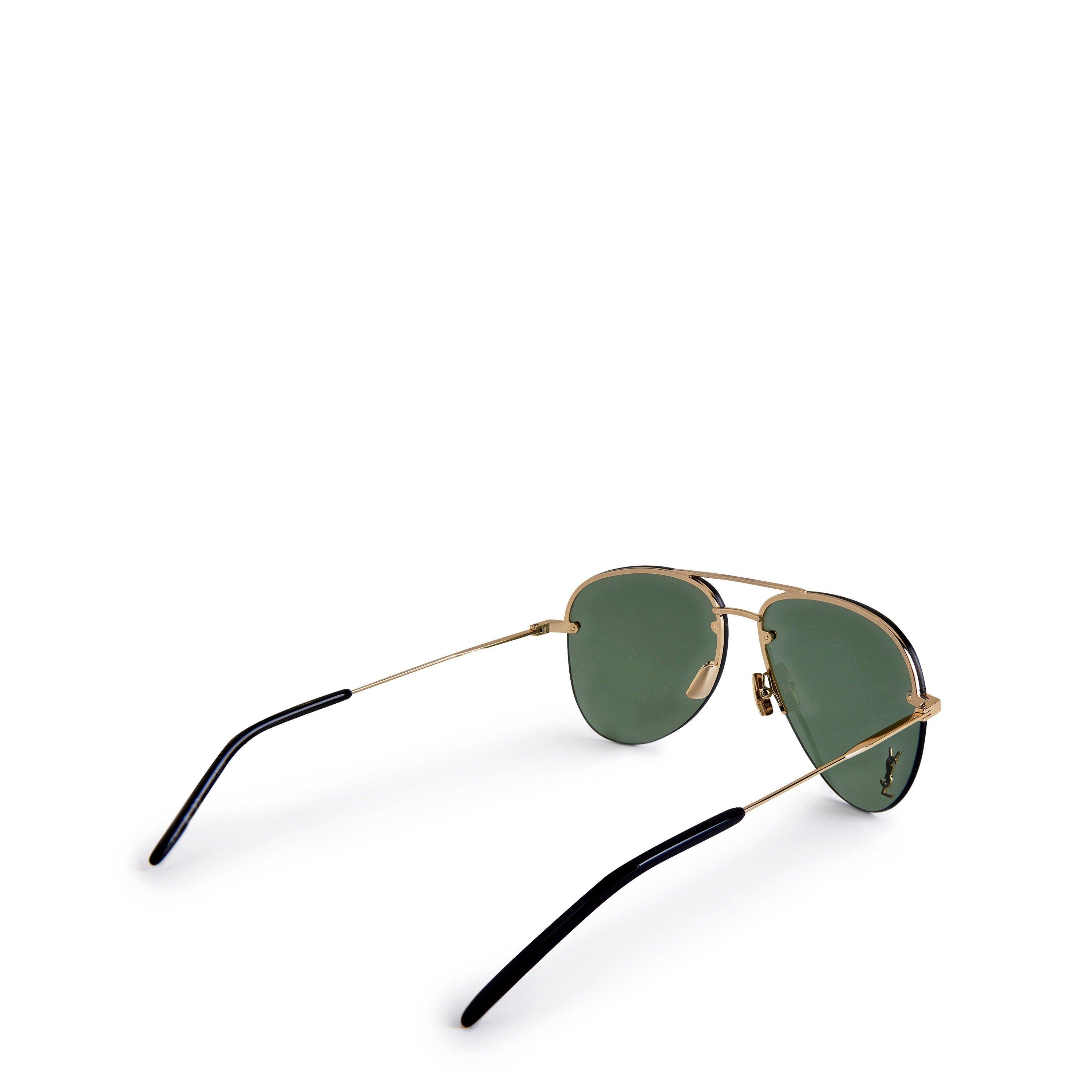Gold - Saint Laurent - Classic 11 M Aviators - 5