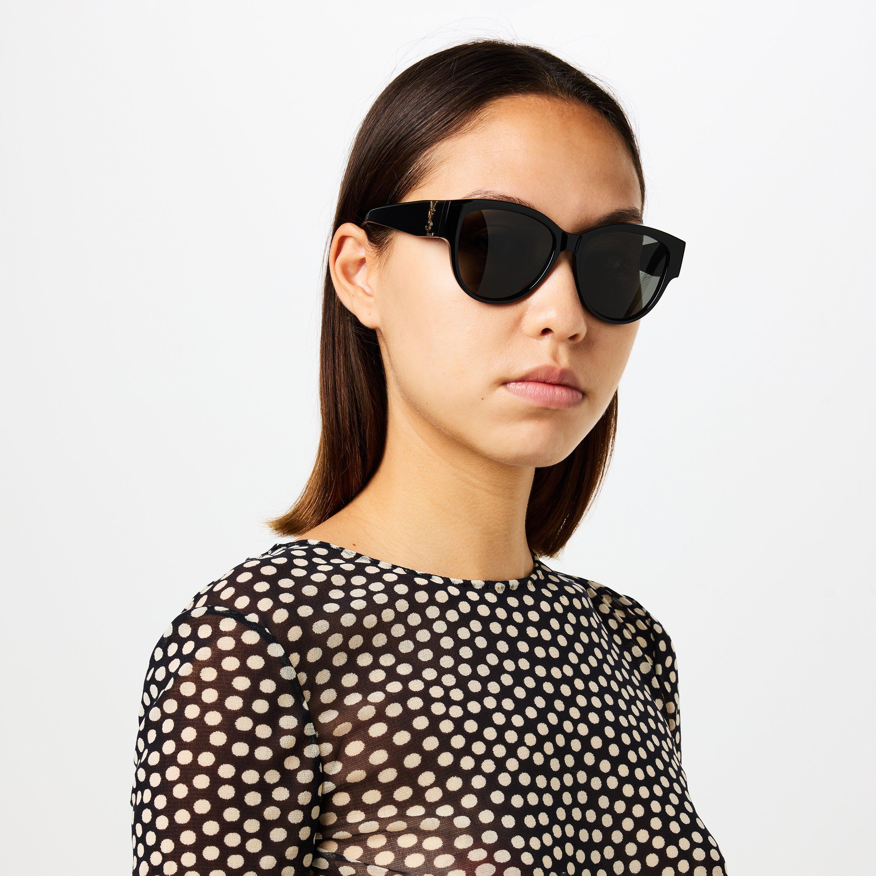 Black/Grey - Saint Laurent - M3 Sunglasses - 2