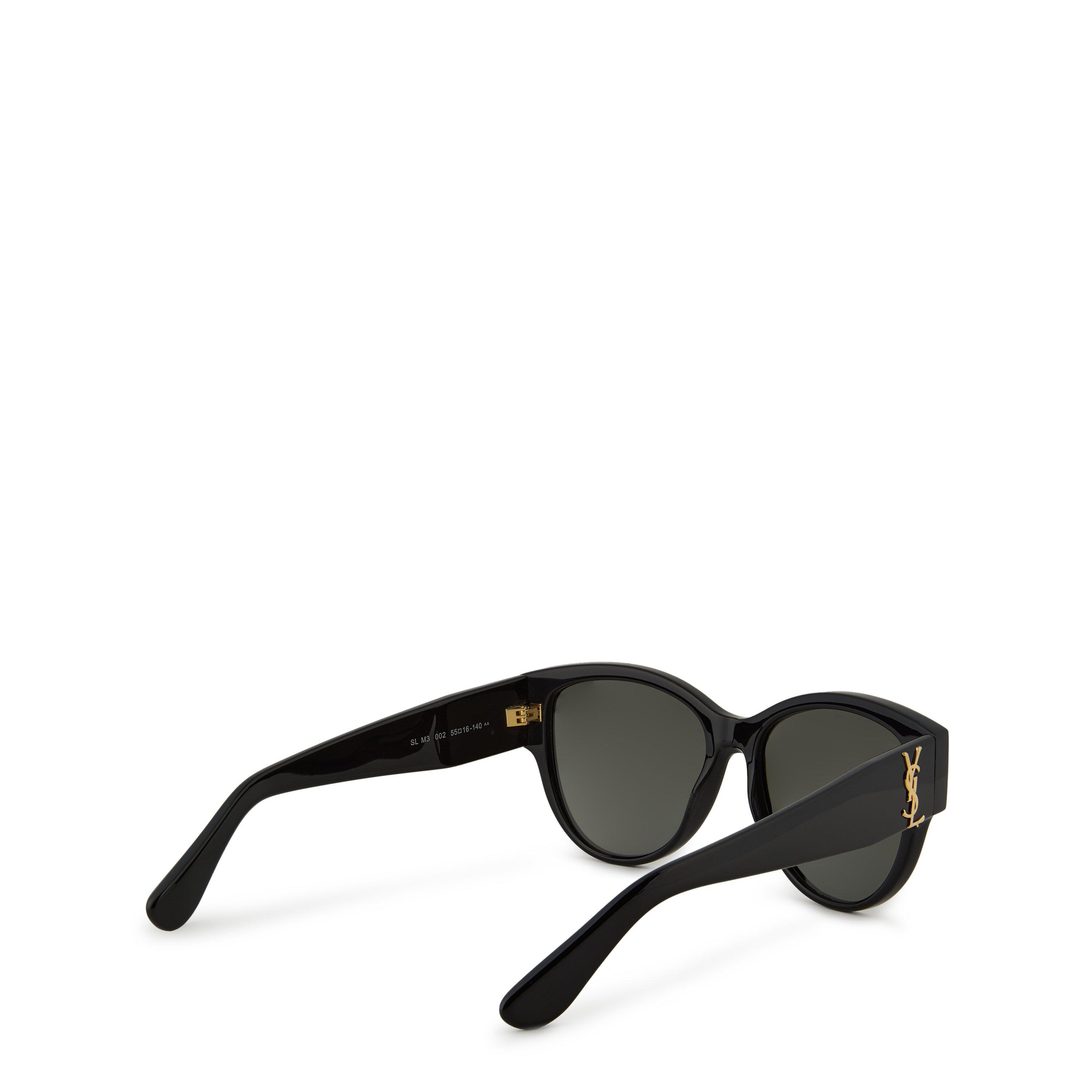 Black/Grey - Saint Laurent - M3 Sunglasses - 3