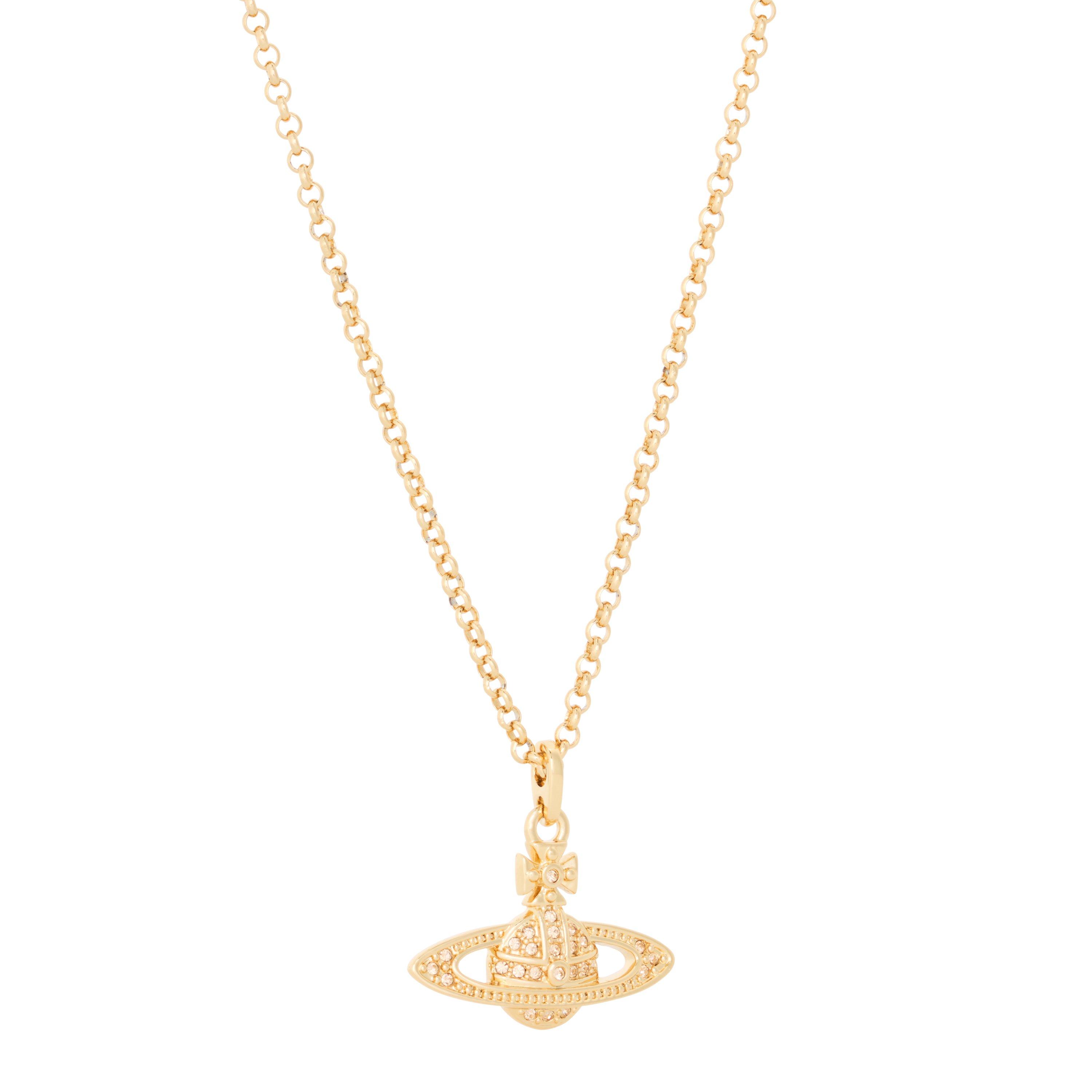 Gold - Vivienne Westwood - Viv Min Orb Pendant Sn64 - 1