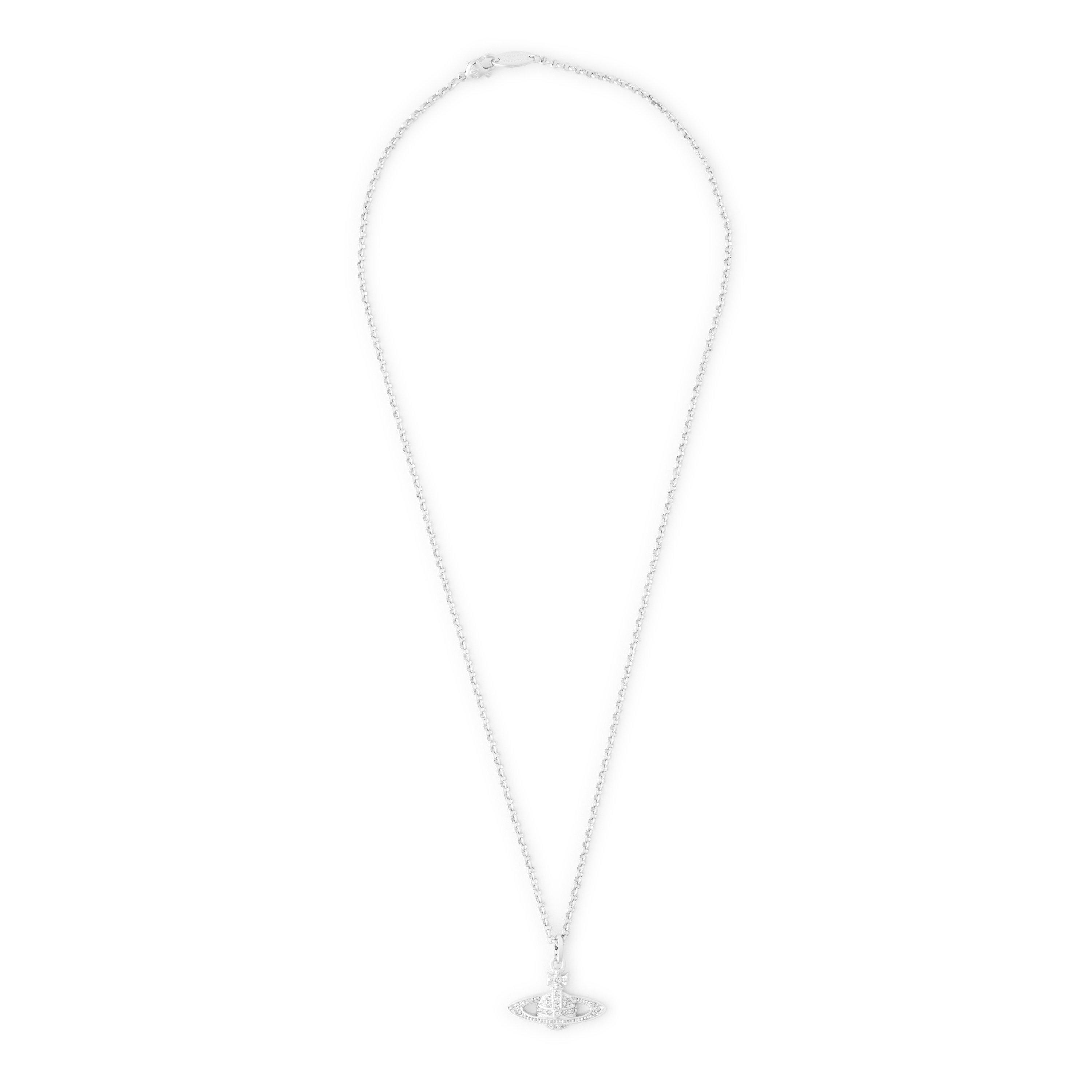 Platinum - Vivienne Westwood - Viv Min Orb Pendant Sn64 - 2