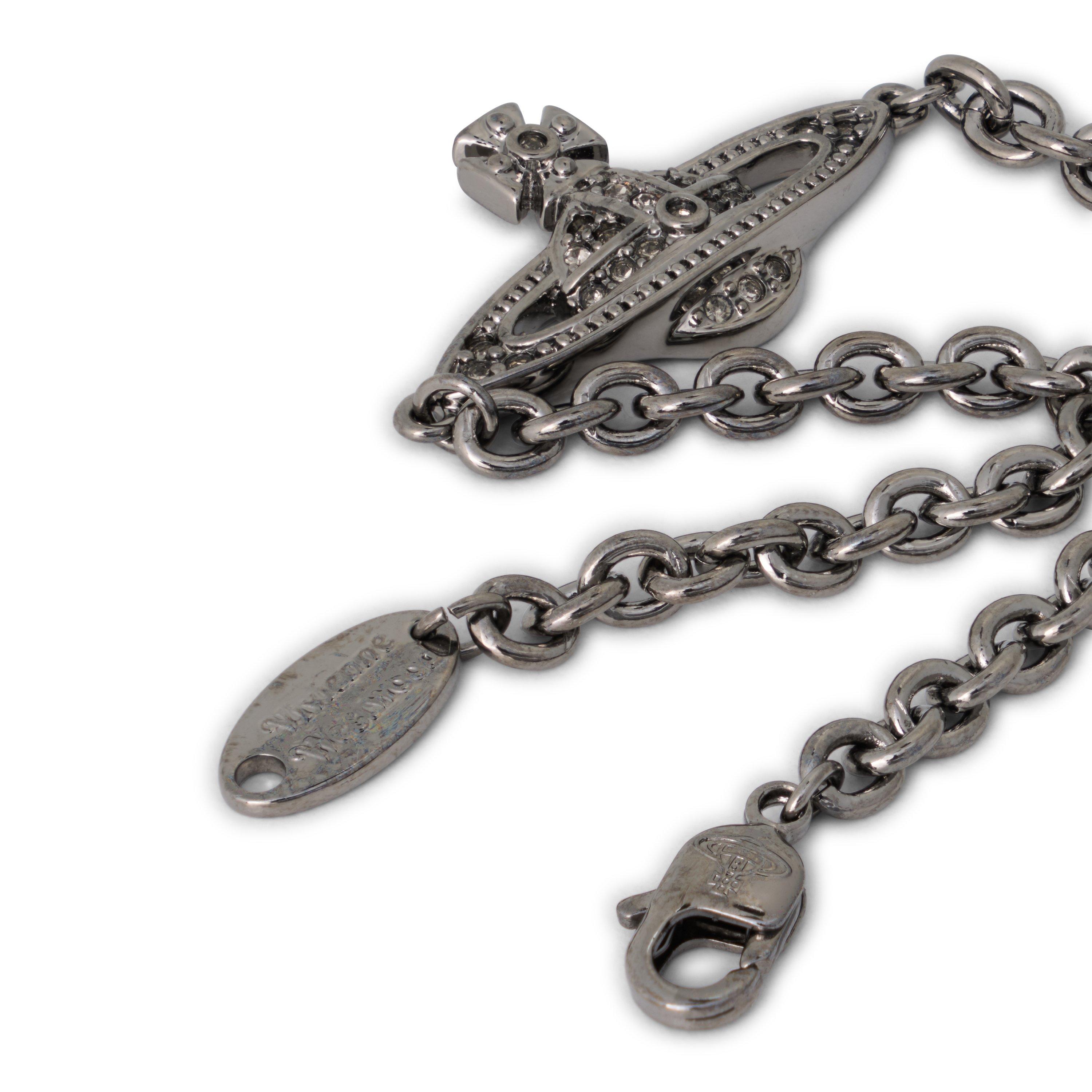 Ruthenium - Vivienne Westwood - Men's Relief Chain Bracelet - 2