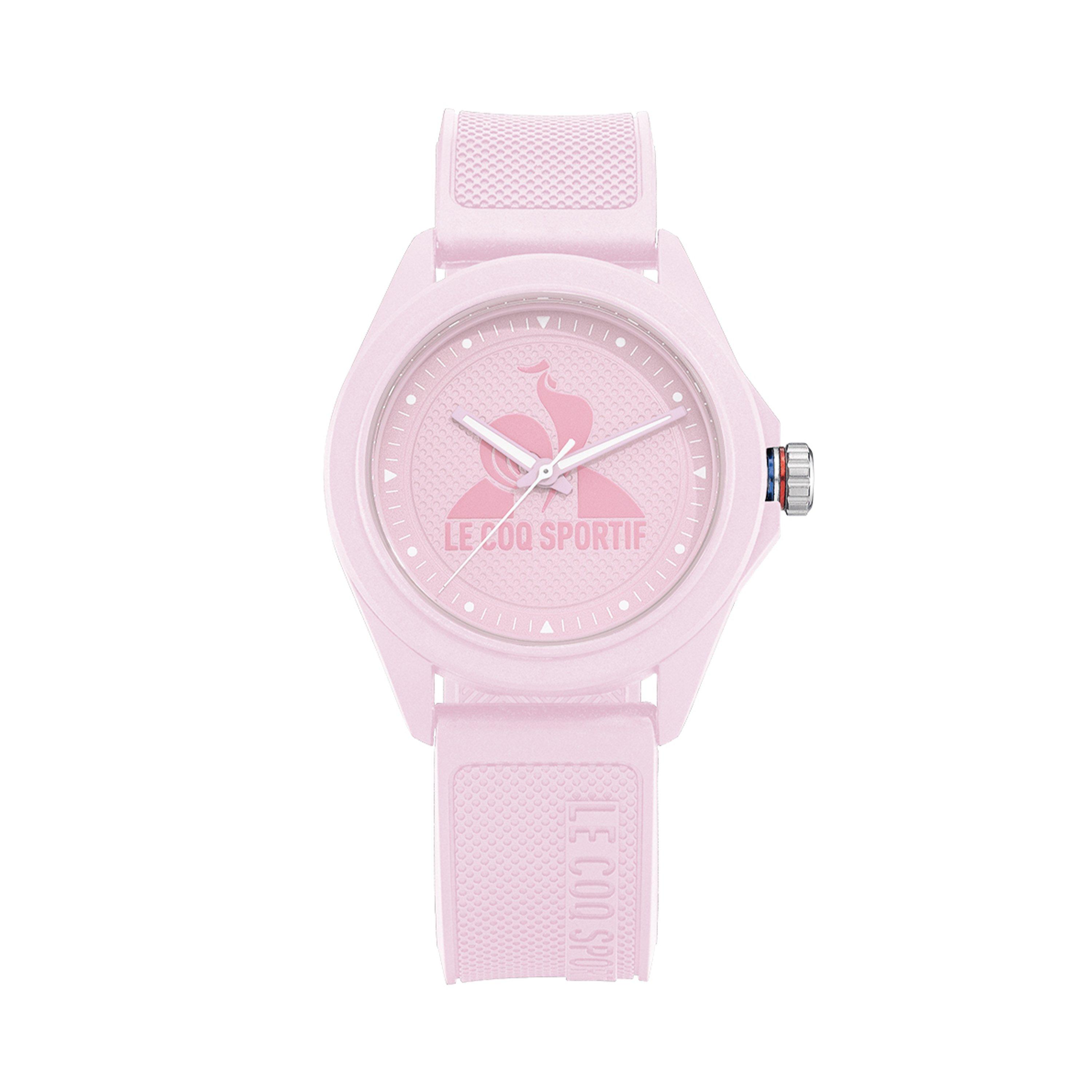Pink - Le Coq Sportif - Monochrome Pink Quartz 36mm Digital Watch