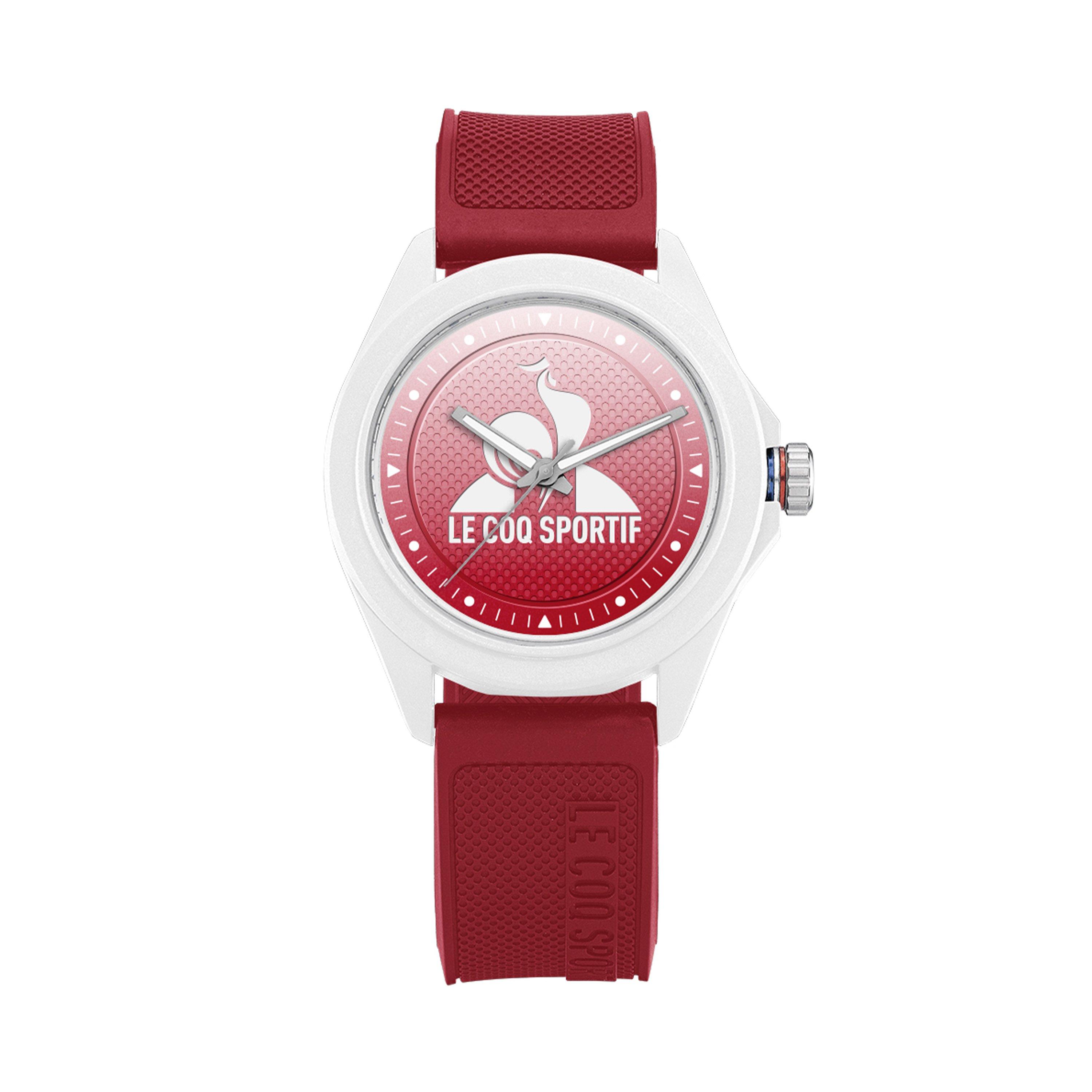 Red/White - Le Coq Sportif - Women's Monochrome Digital Watch