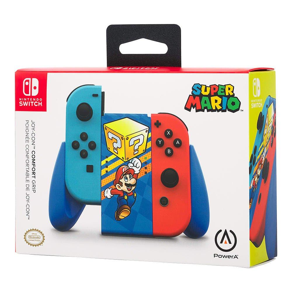 Mario Blu - PowerA - Switch Joy-Con Comfort Grip - Mystery Block Mario - 8