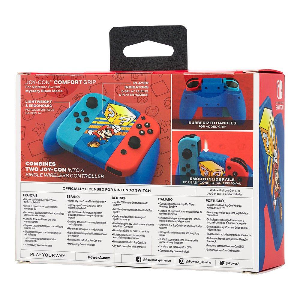 Mario Blu - PowerA - Switch Joy-Con Comfort Grip - Mystery Block Mario - 9